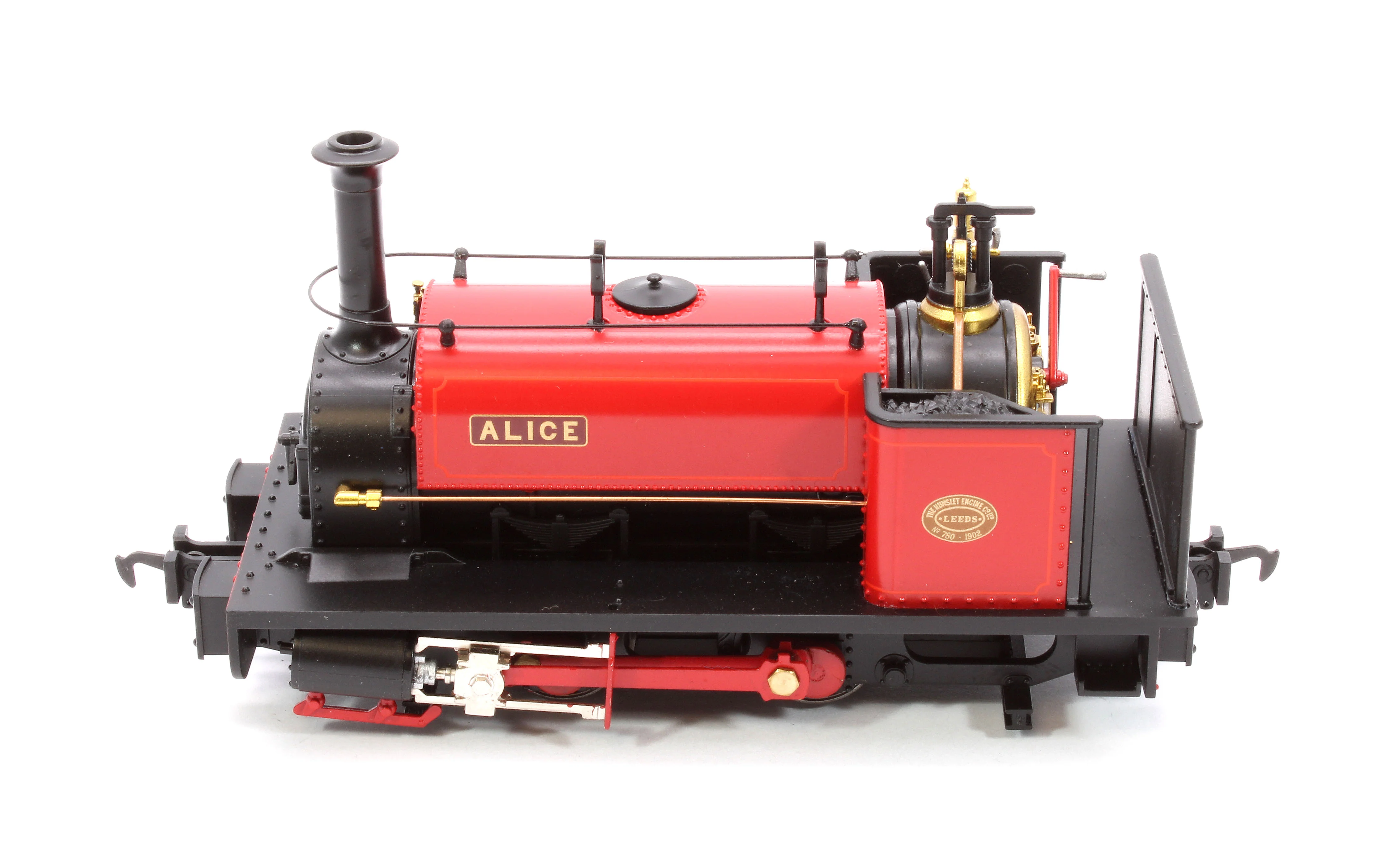 71-025 Quarry Hunslet 0-4-0ST 'Alice' Dinorwic Quarry Red Steam Locomotive - Image 10