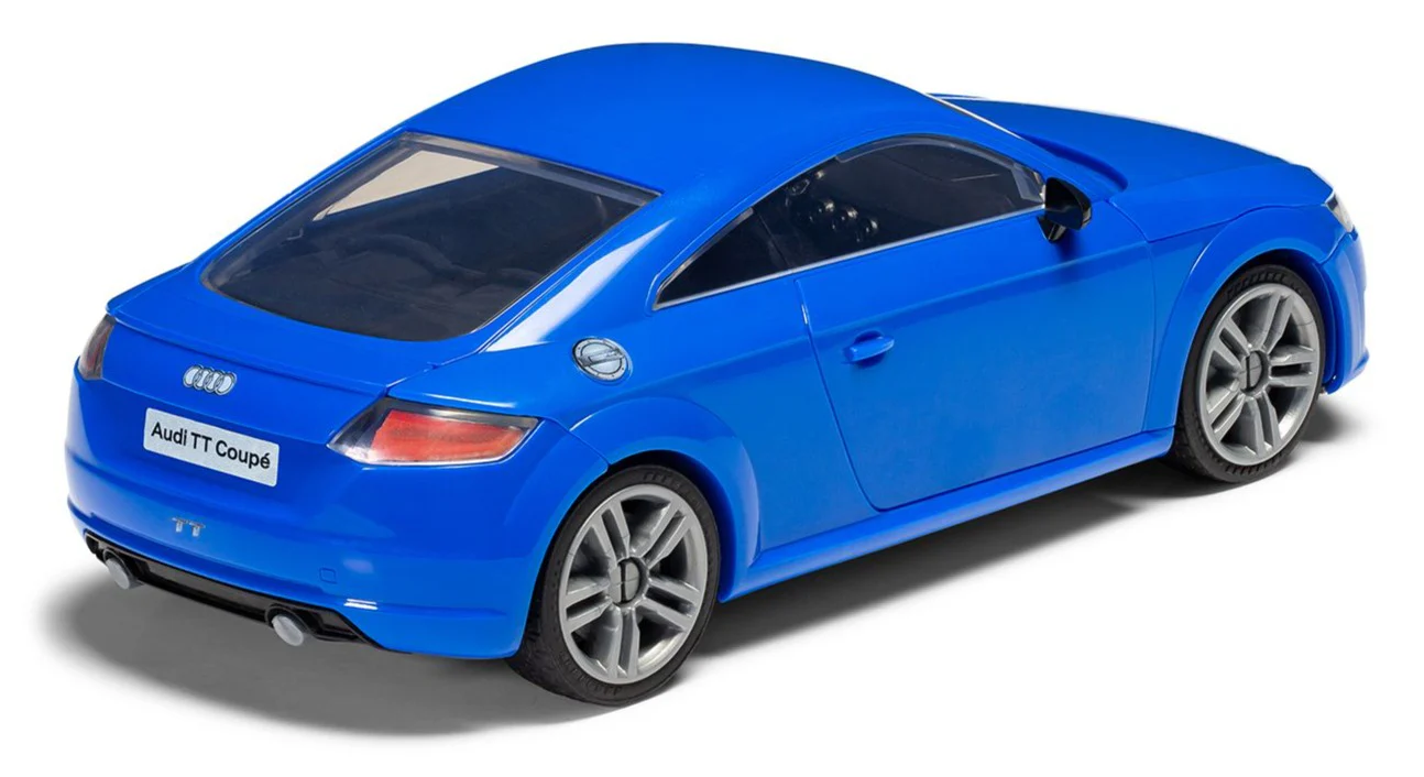 J6054 QUICKBUILD Audi TT Coupe - Blue Model Kit - Image 4
