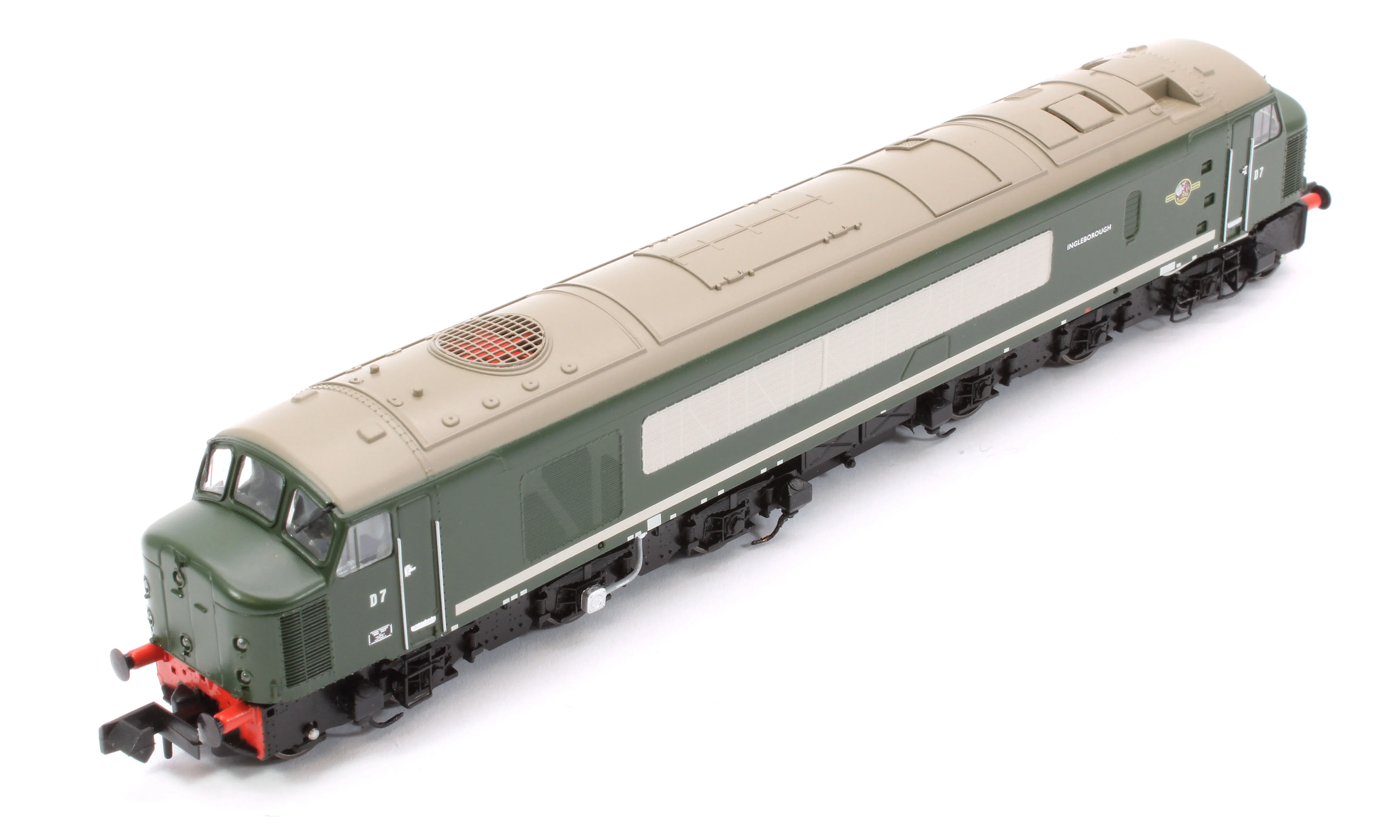 948502 Class 44 D7 "Ingleborough" Plain BR Green Diesel Locomotive (DCC Sound) - Image 10