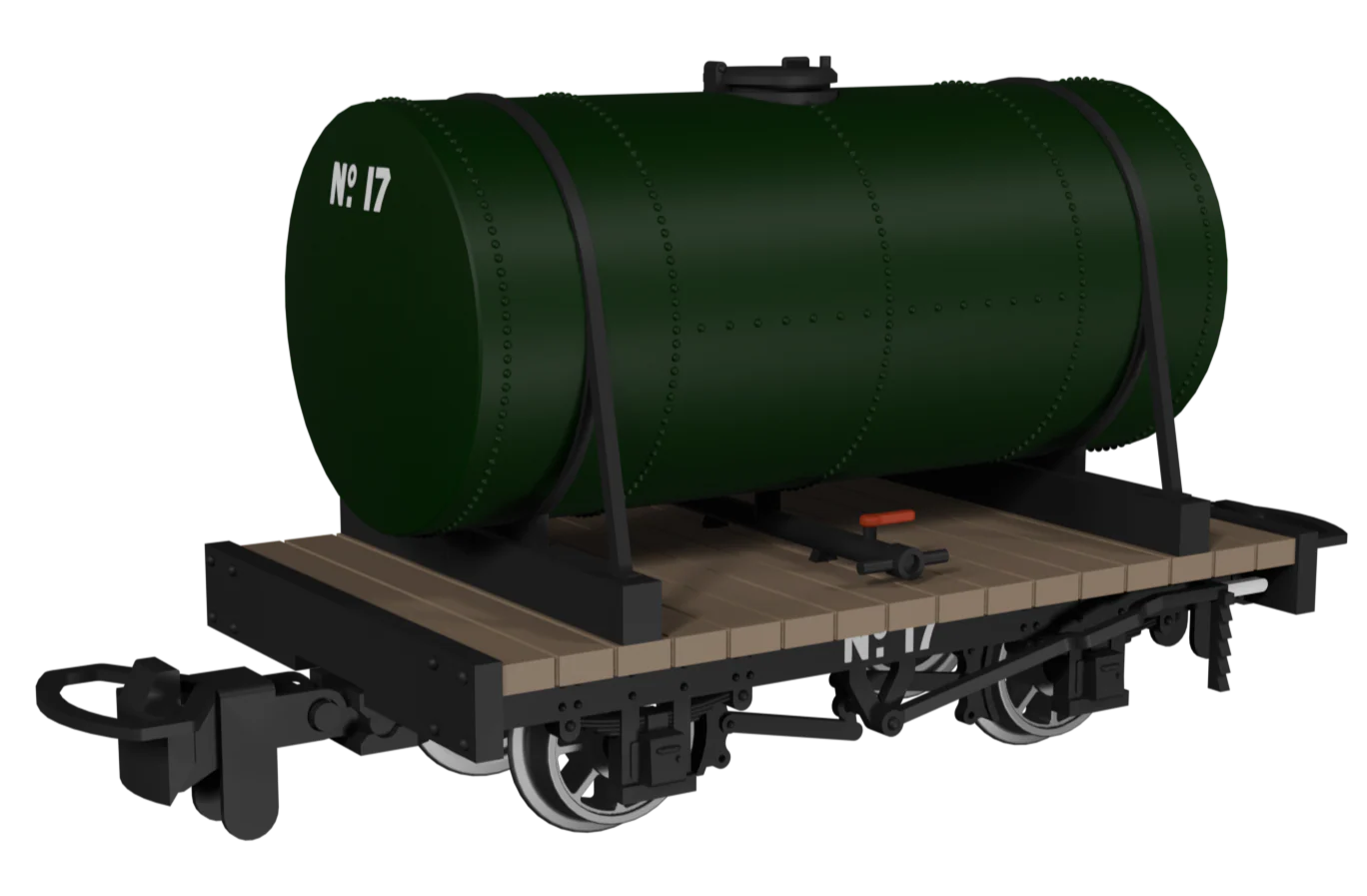 Cylindrical Tank - Plain Green No.17