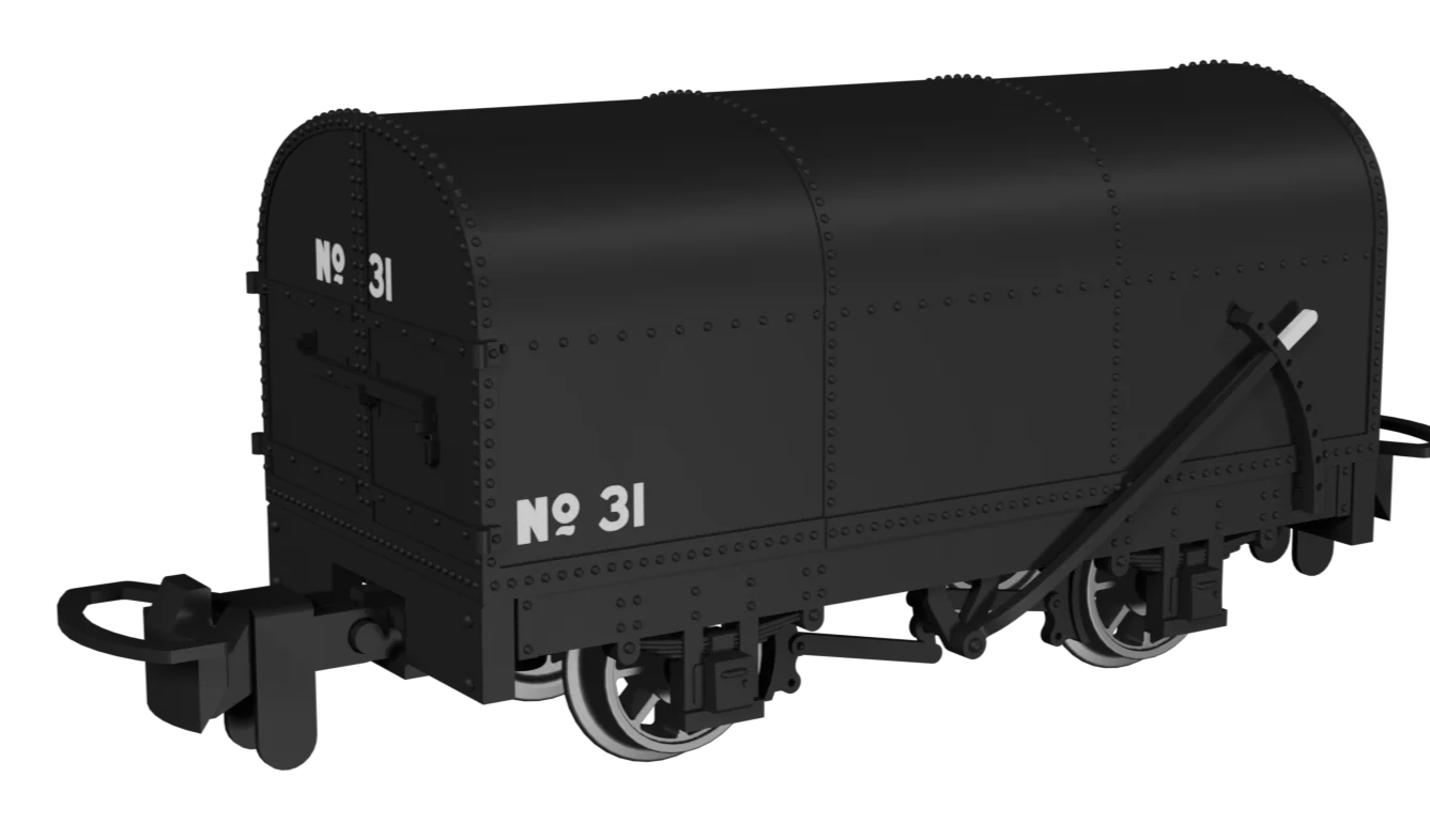 Gunpowder Van - Plain Black No.31