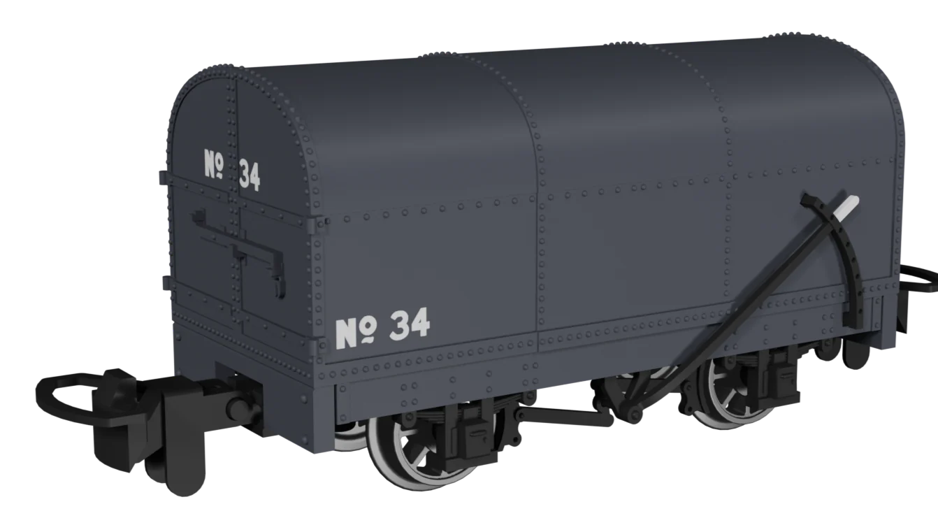 Gunpowder Van - Plain Dark Grey No.34
