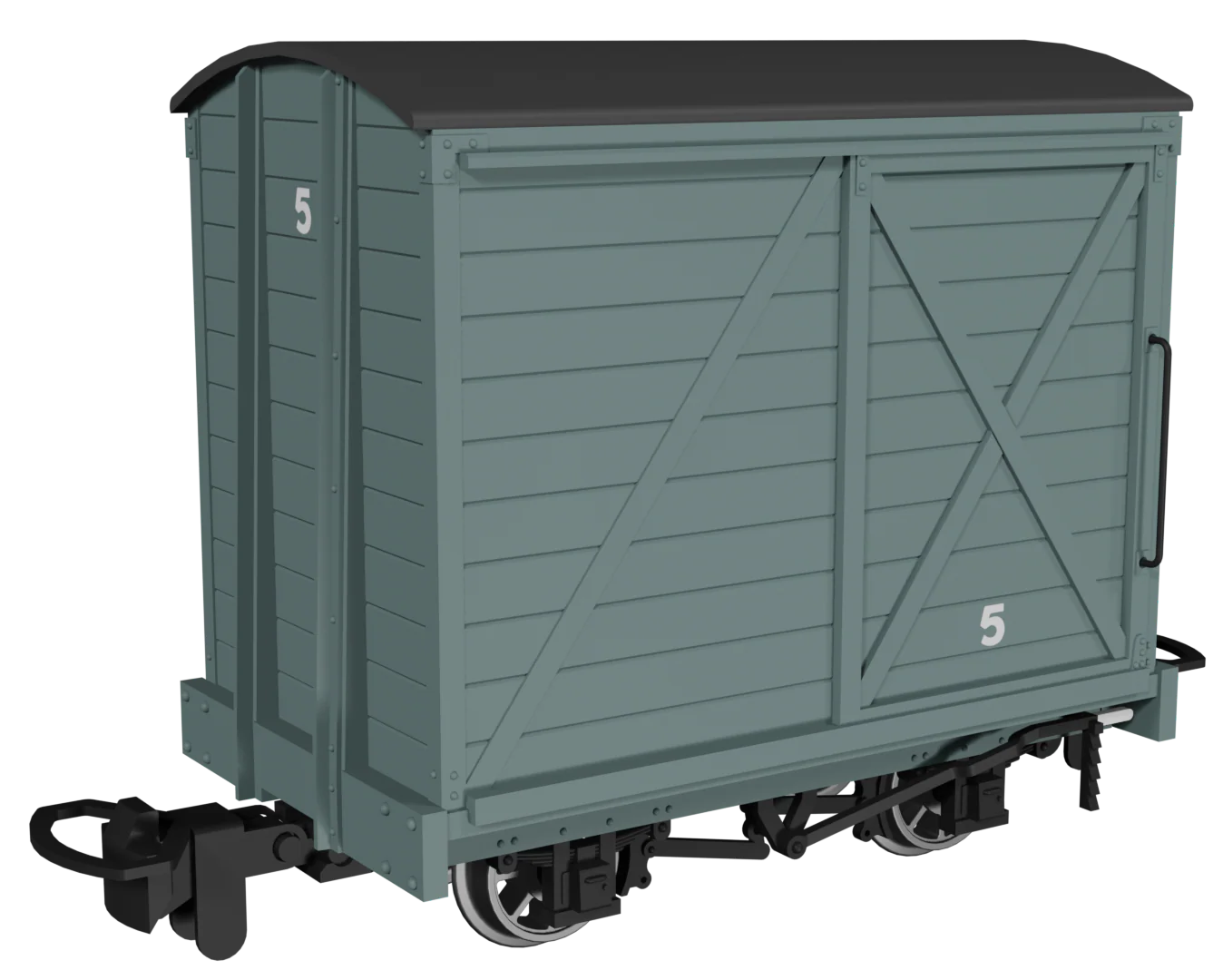 Covered Van -  Plain Grey No.5