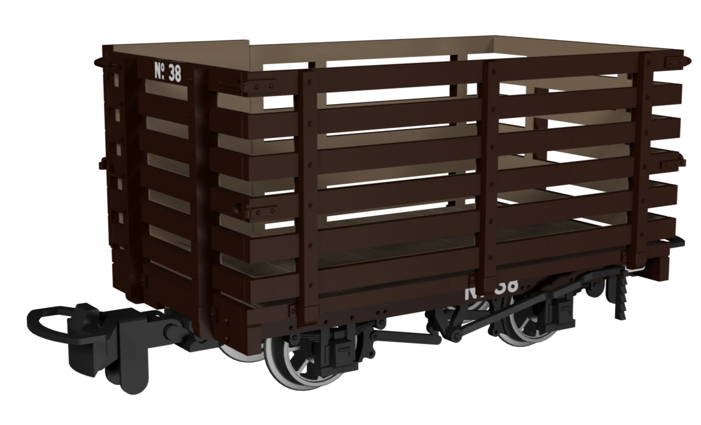 Livestock Wagon - Plain Brown No.38