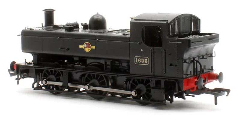 Rapido Class 16XX BR Black Late Crest No.1655 Steam Locomotive - Image 2