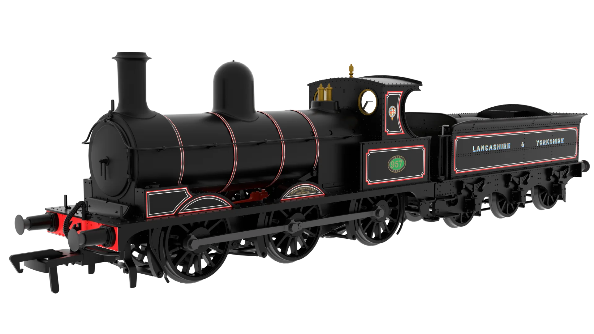 817001 Class 25 'Ironclad' 0-6-0 No.957 Lancashire & Yorkshire (As Preserved) Steam Locomotive