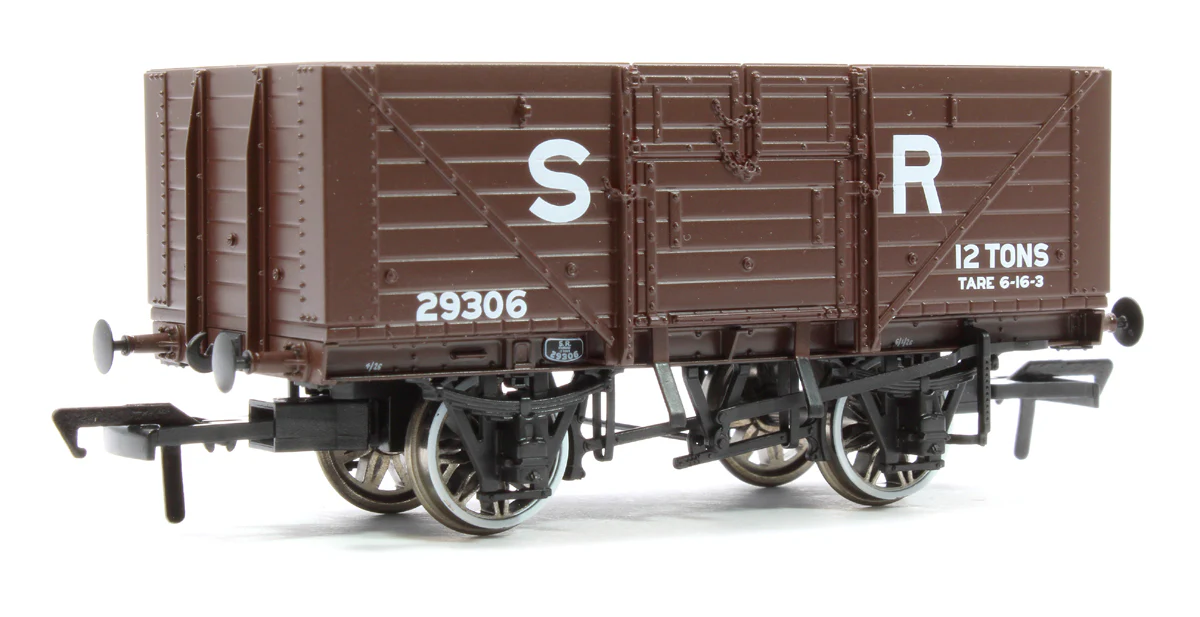 Southern Railway 8 Plank Open Wagon D1379 No.29306, SR Brown (Pre-1936) - Image 3