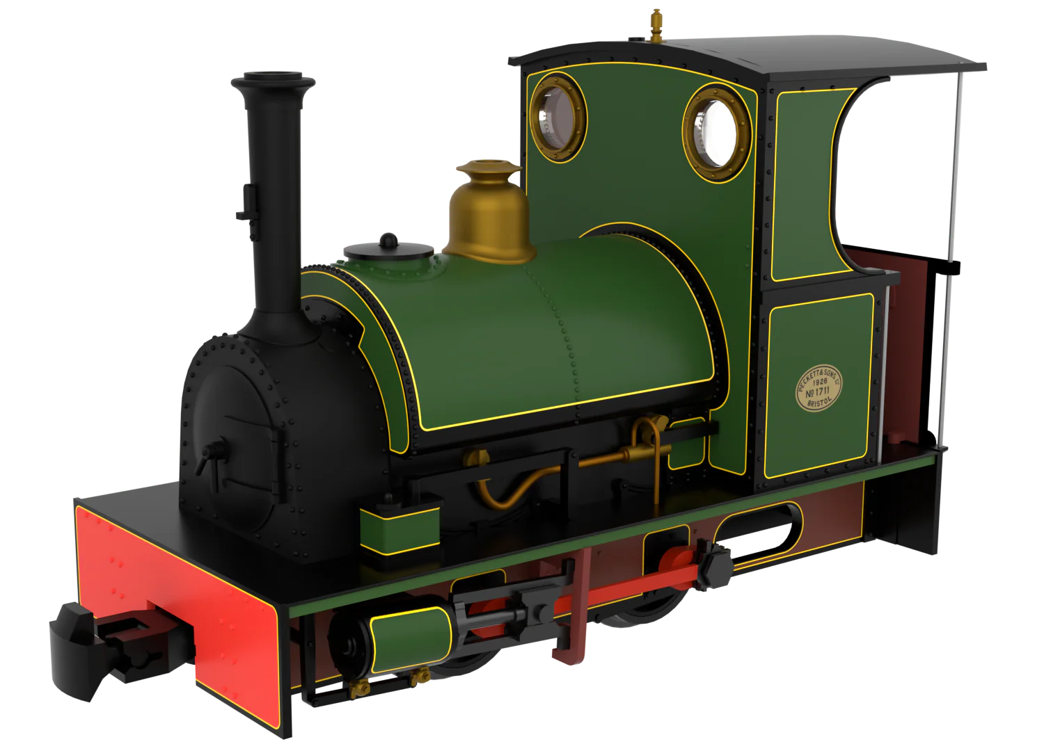 814002 Peckett & Sons Cranmore Class 0-4-0ST Peckett Standard Green Steam Locomotive