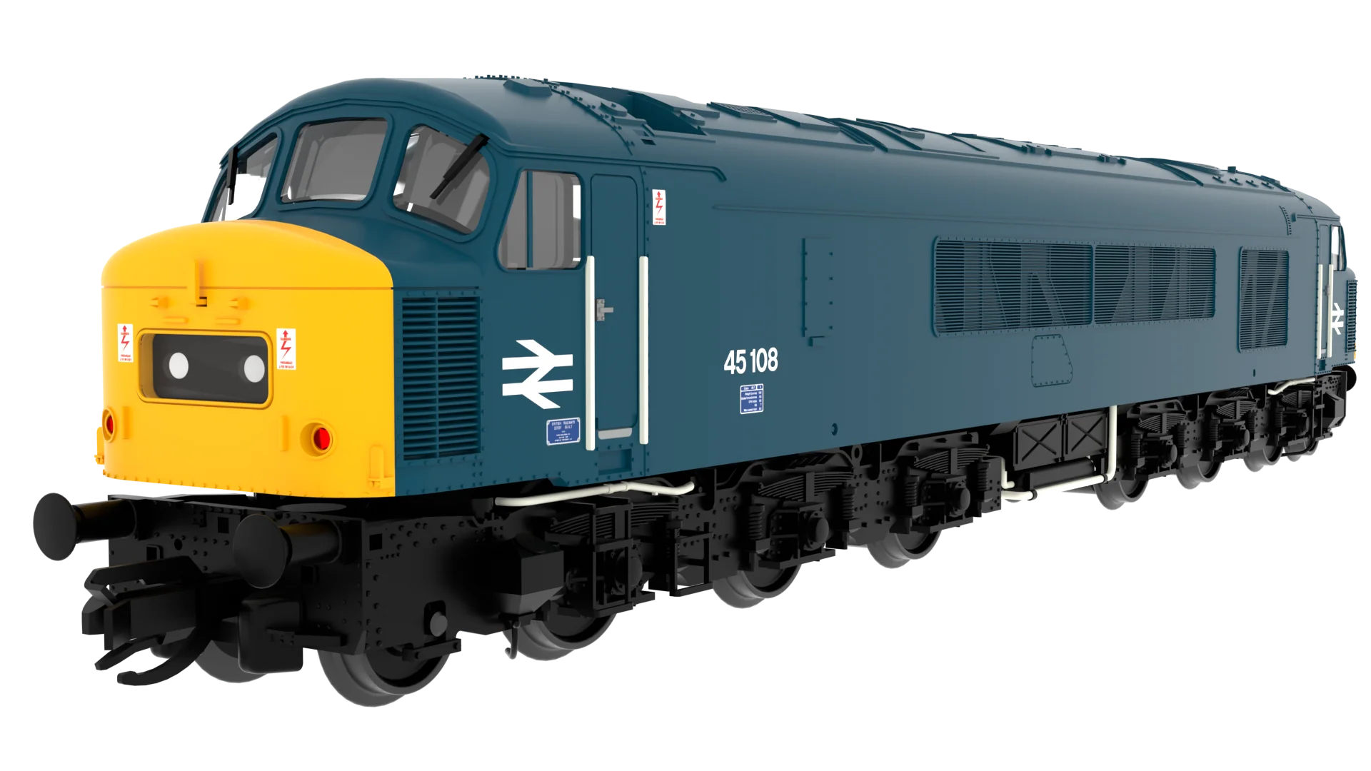 823105 Class 45 'Peak' 45108 BR Blue With Domino Headcodes Diesel Locomotive