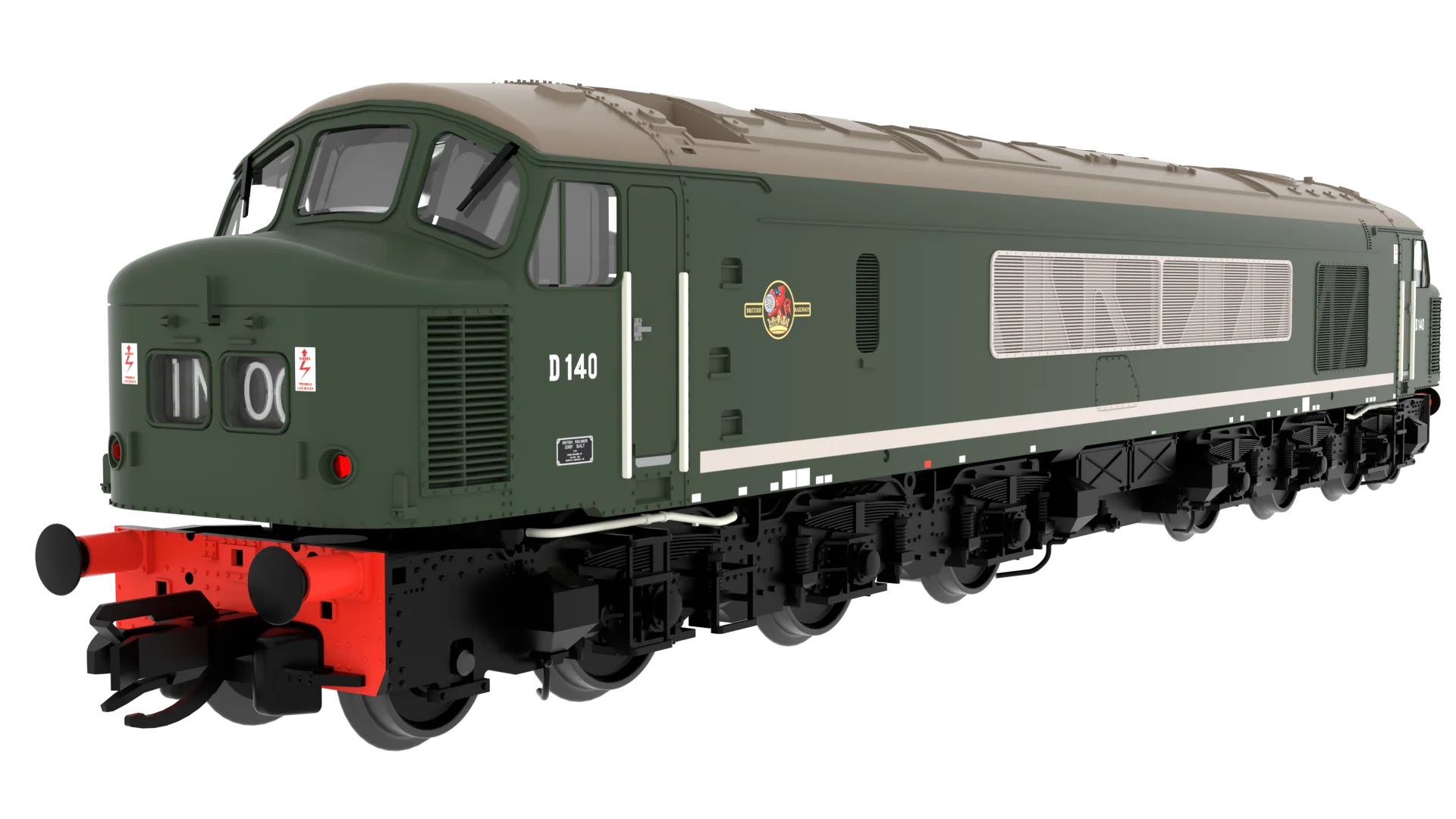 823201 Class 46 'Peak' D140 1961 All Over Green livery Diesel Locomotive