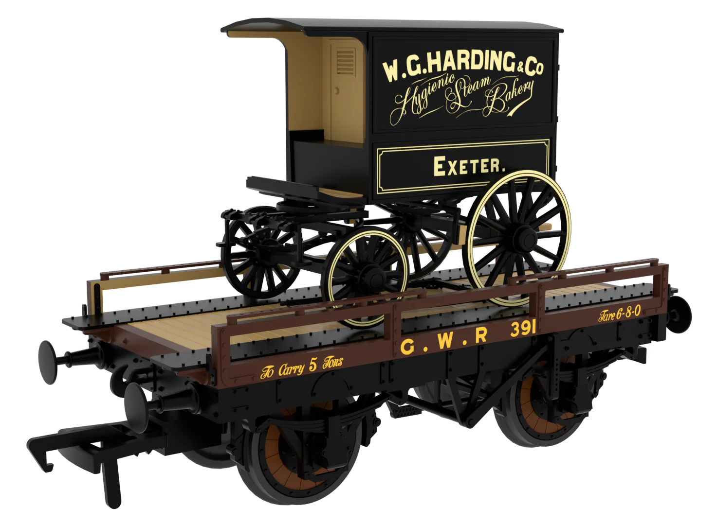 830004 GWR ‘Evolution’ Open Carriage Truck No.391