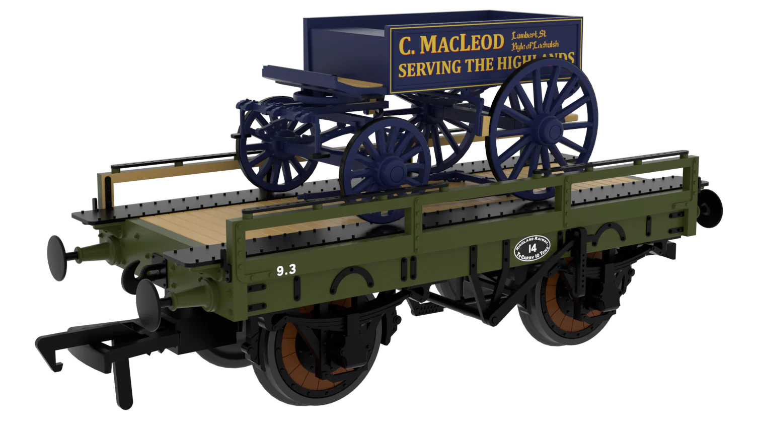 830011 Highland ‘Evolution’ Open Carriage Truck No.14