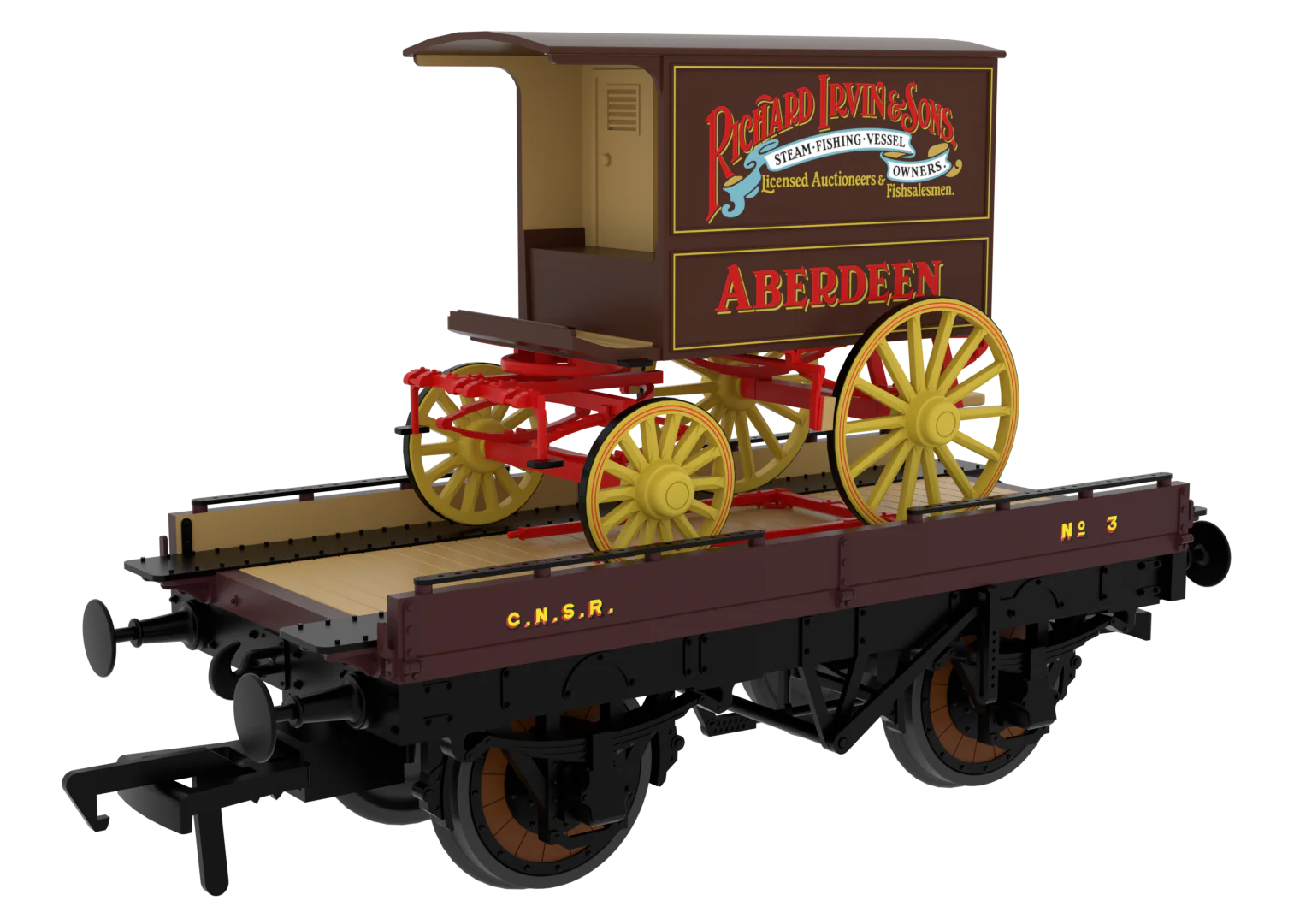830016 GNoSR ‘Evolution’ Open Carriage Truck No.3