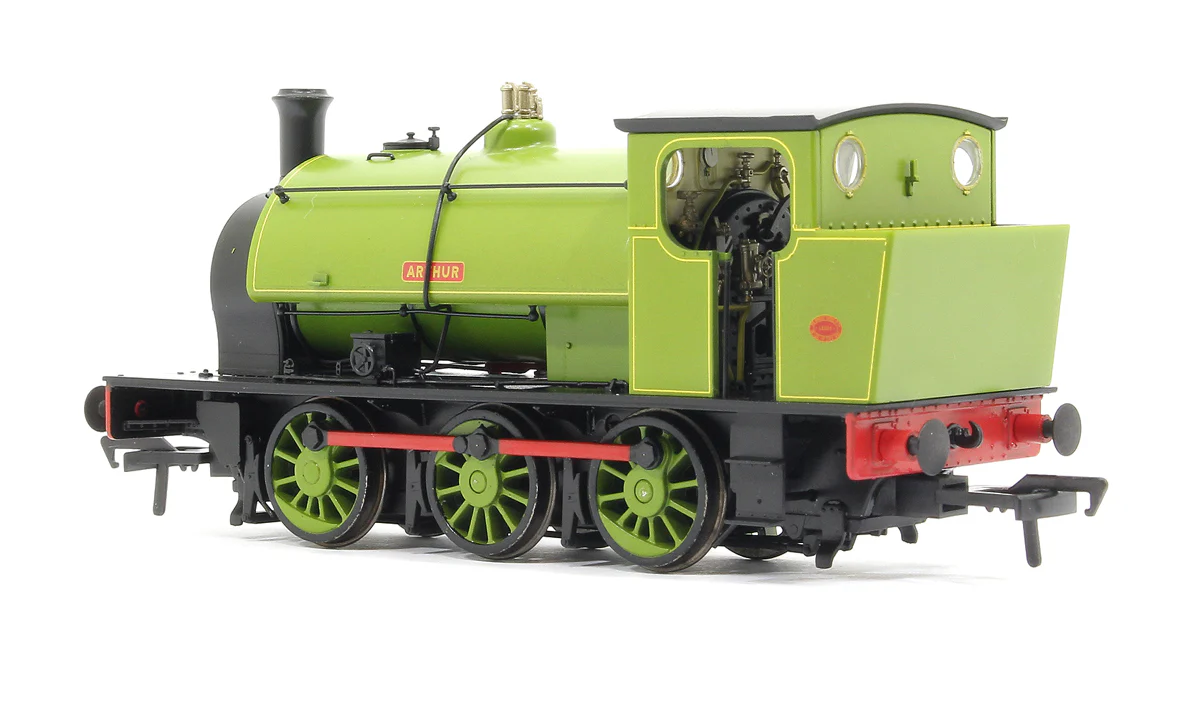 16" Hunslet "Arthur" Markham Main Colliery Lined Green - Steam Tank Locomotive - Image 2