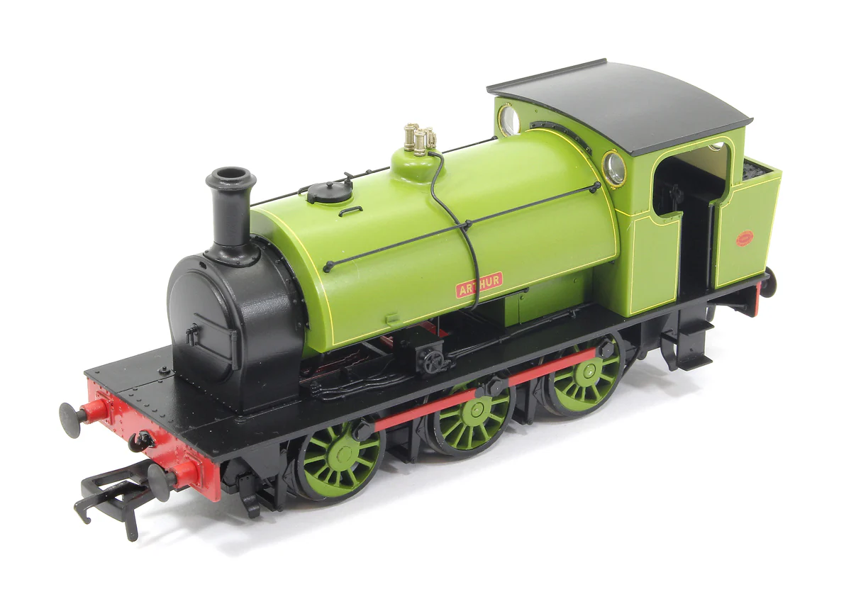 16" Hunslet "Arthur" Markham Main Colliery Lined Green - Steam Tank Locomotive - Image 8