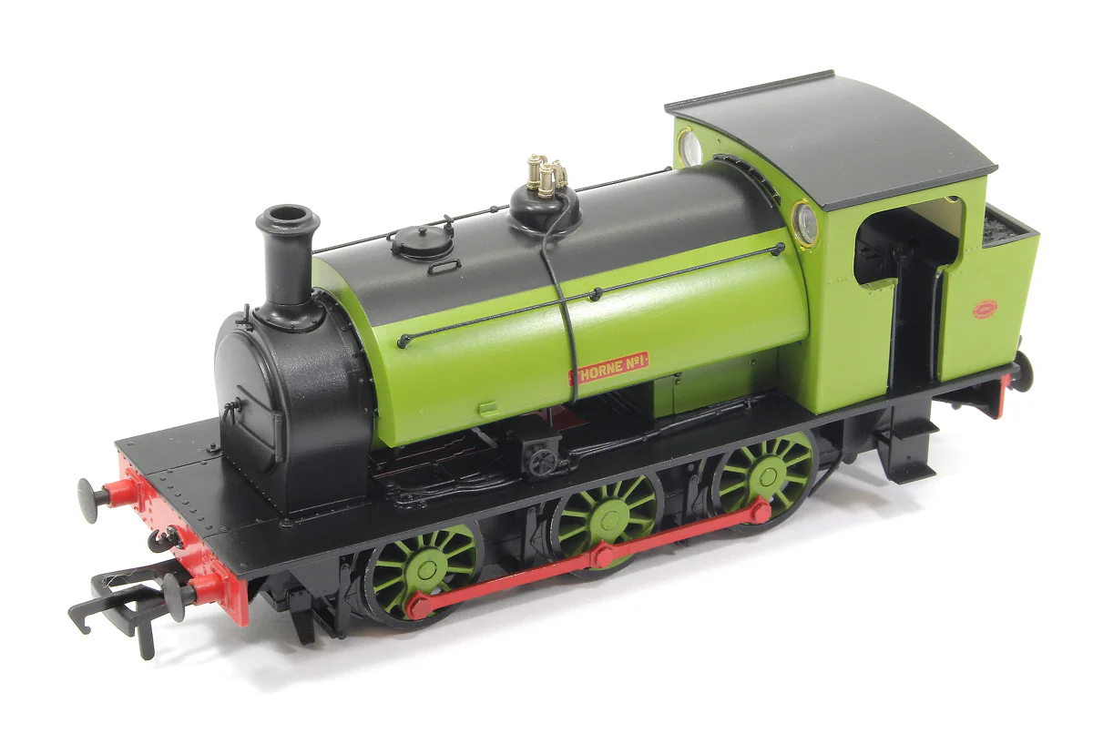 16" Hunslet "Thorne No.1" Plain Green - Steam Tank Locomotive - Image 8