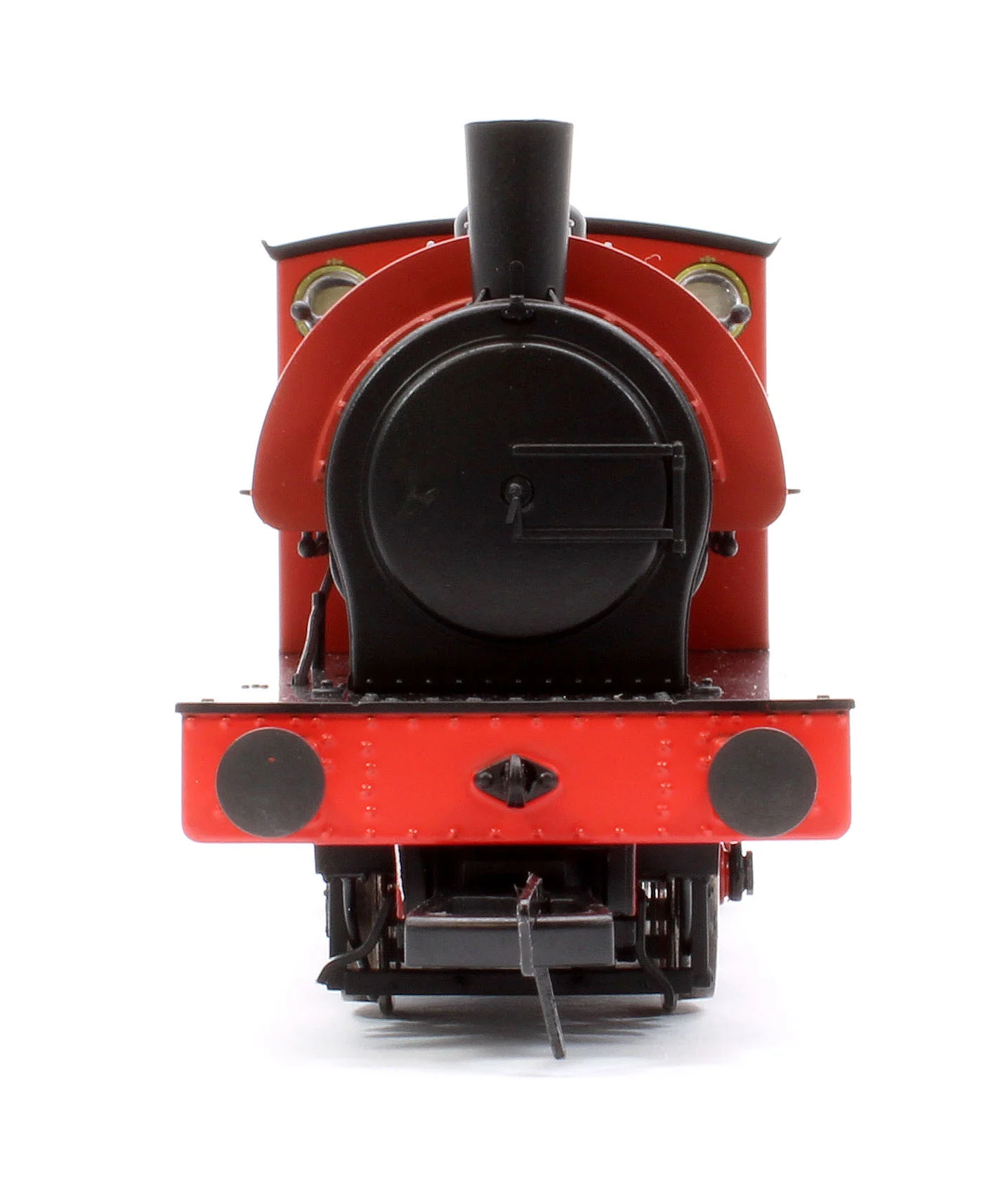 16” Hunslet "Primrose No. 2", NCB red with stovepipe chimney, No. 3715 (as preserved at Embsay in the 1970s) - Steam Tank Locomotive (DCC Ready) - Image 7