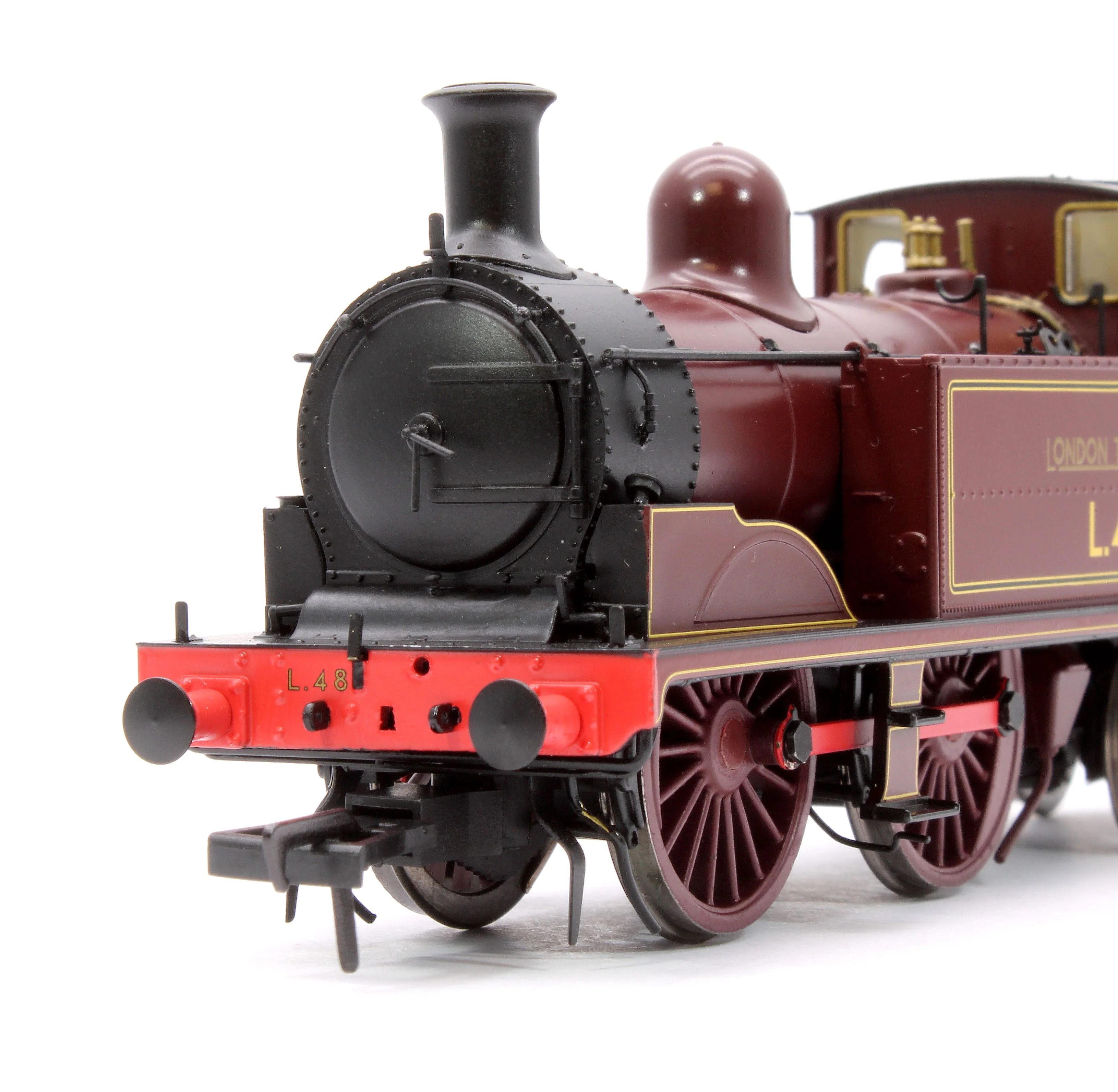 Pre-Owned Metropolitan Railway E Class No. 1 0-4-4T No. L48, London Transport Lined Maroon - Steam Tank Locomotive - DCC Sound Fitted - Image 7