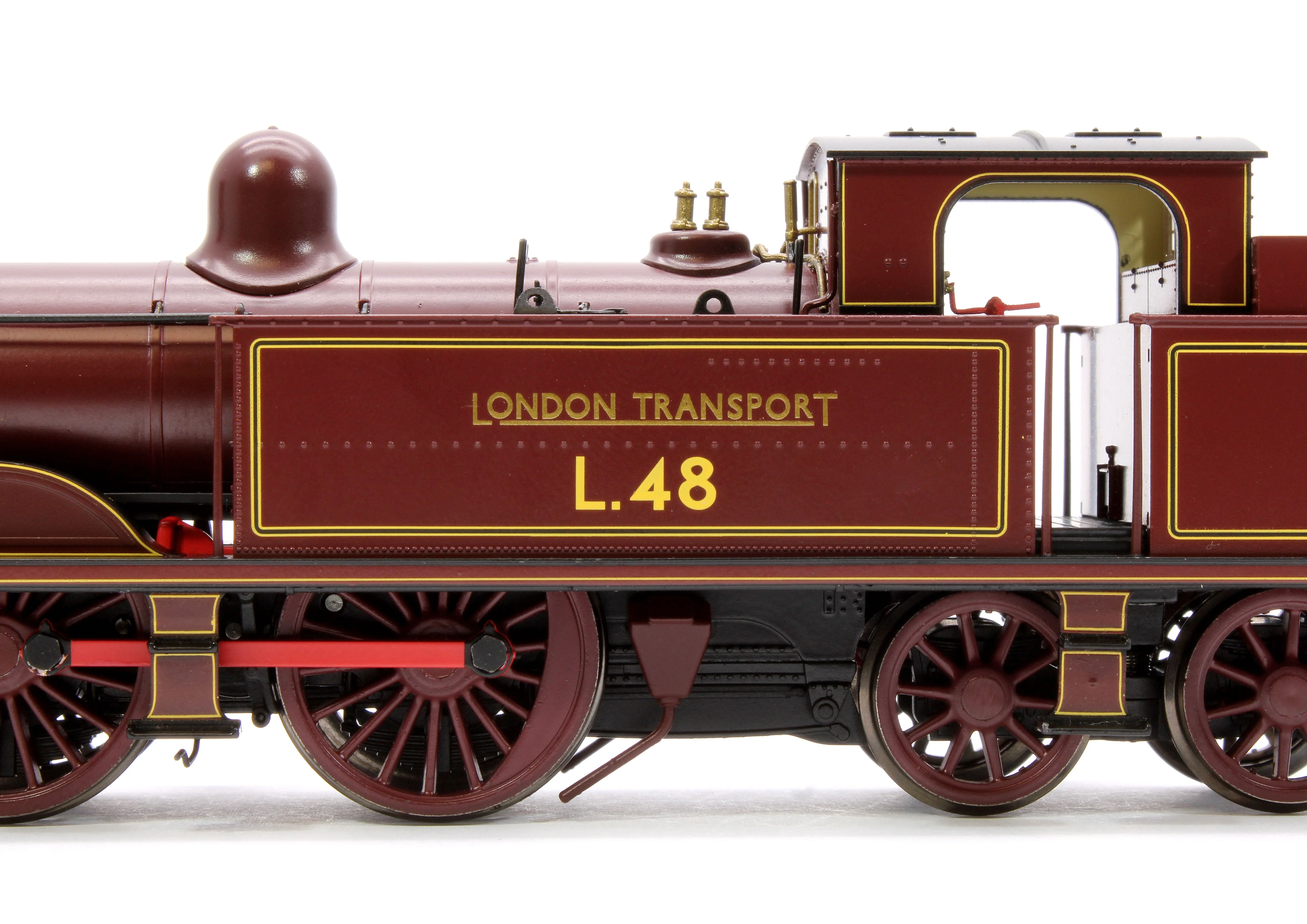 Pre-Owned Metropolitan Railway E Class No. 1 0-4-4T No. L48, London Transport Lined Maroon - Steam Tank Locomotive - DCC Sound Fitted - Image 9