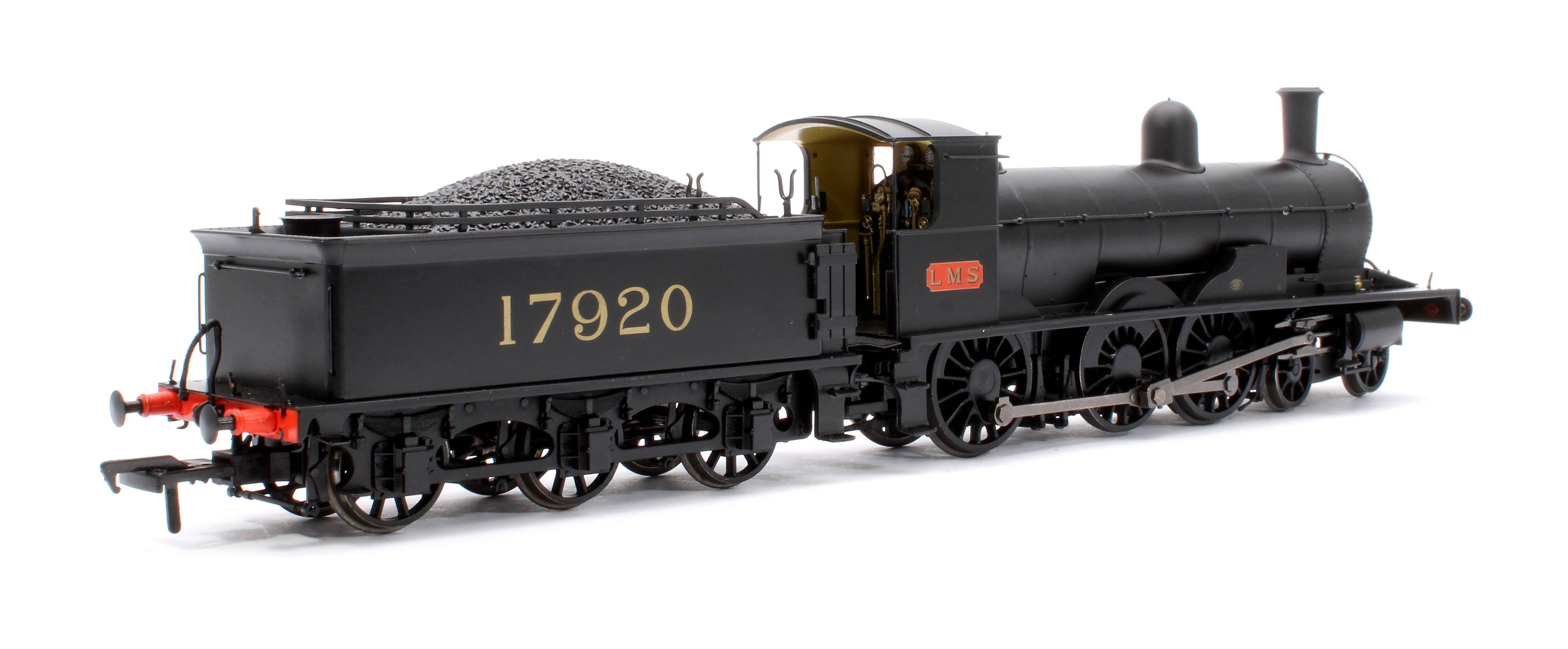 Pre-Owned Highland Railways Jones Goods 4-6-0 Steam Locomotive No.17920, LMS unlined black (early) - Image 3