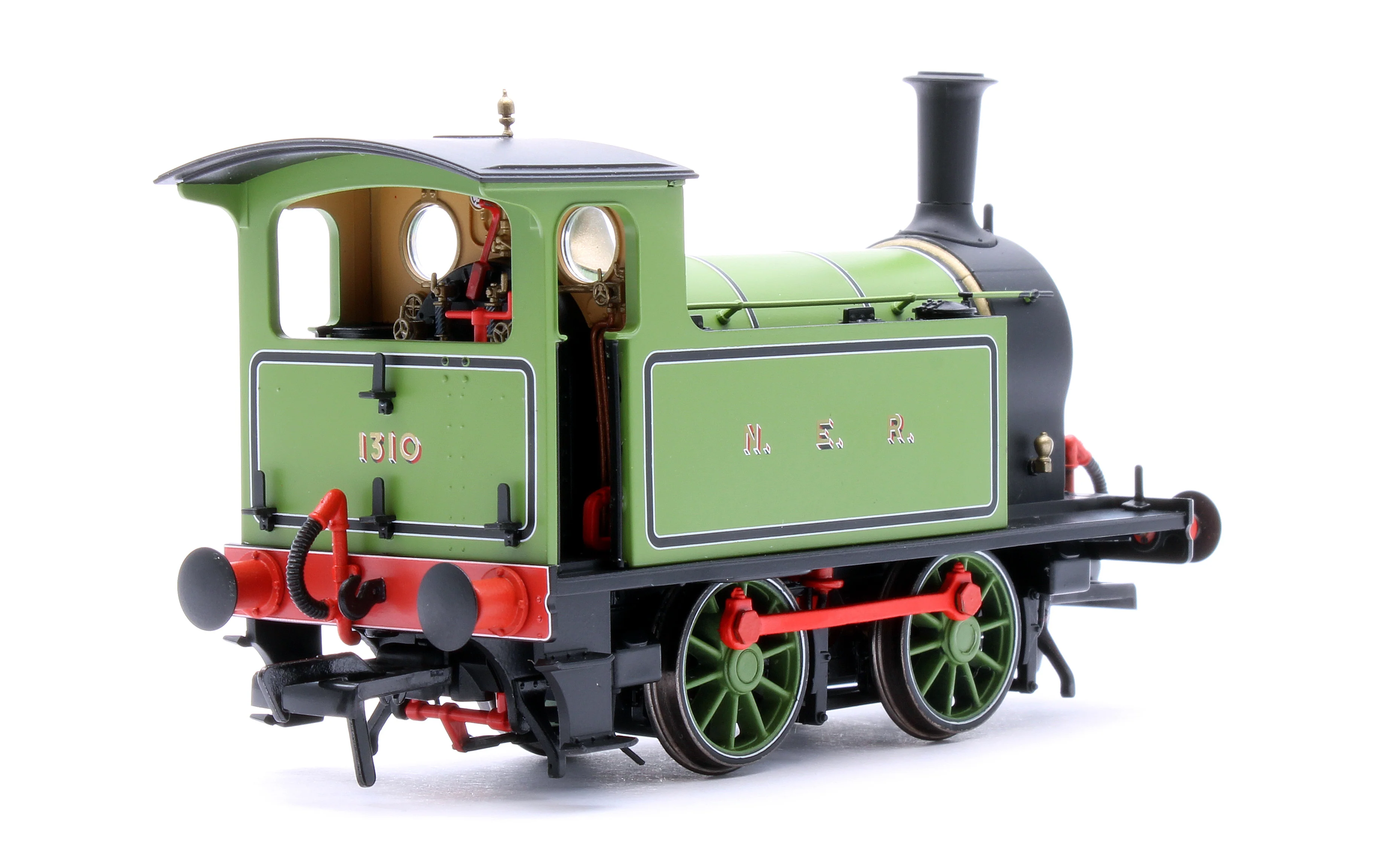 932002 NER H Class - No.1310 NER Simplified Saxony Green Livery (as preserved) Steam Locomotive - Image 3