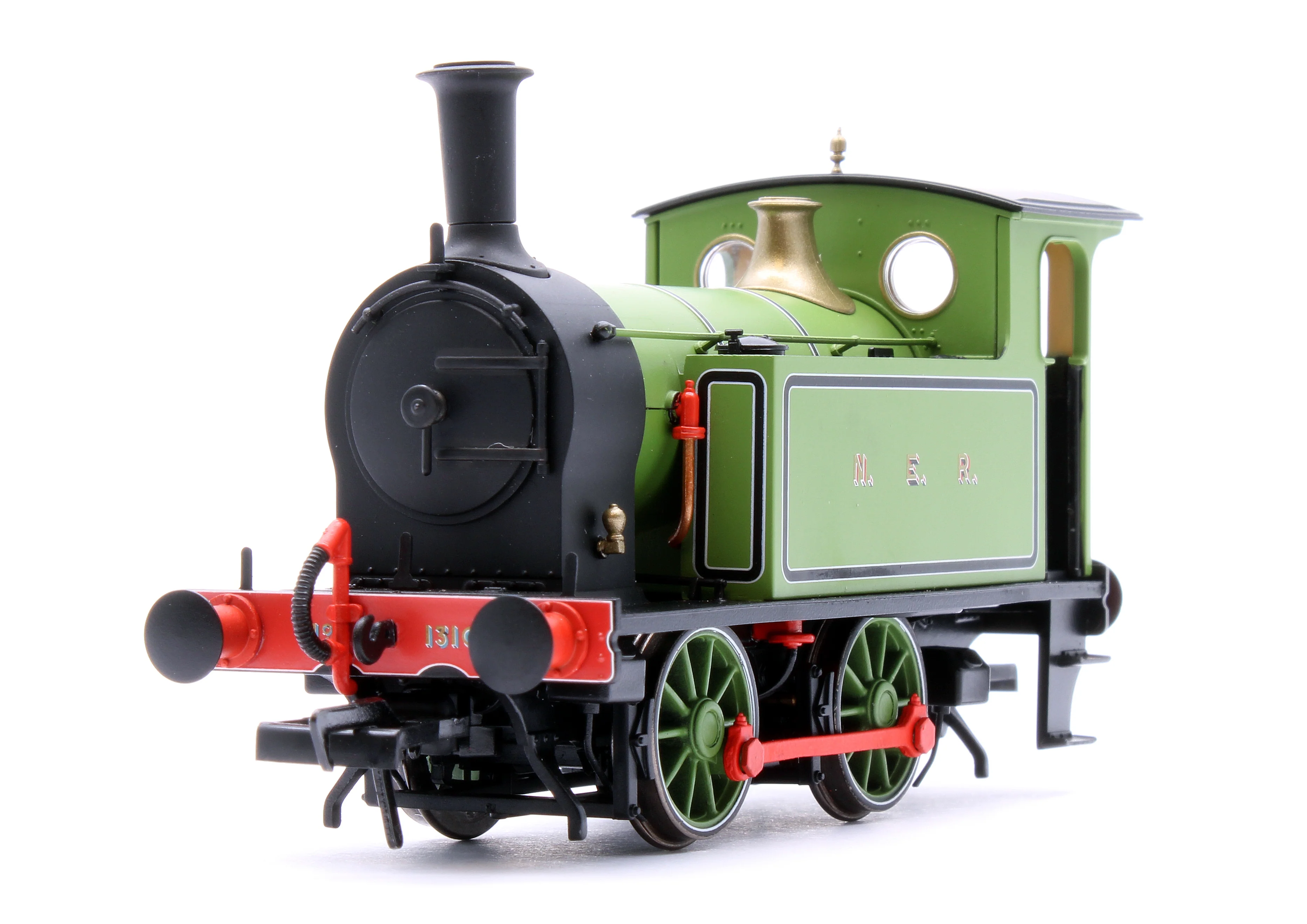 932002 NER H Class - No.1310 NER Simplified Saxony Green Livery (as preserved) Steam Locomotive - Image 5