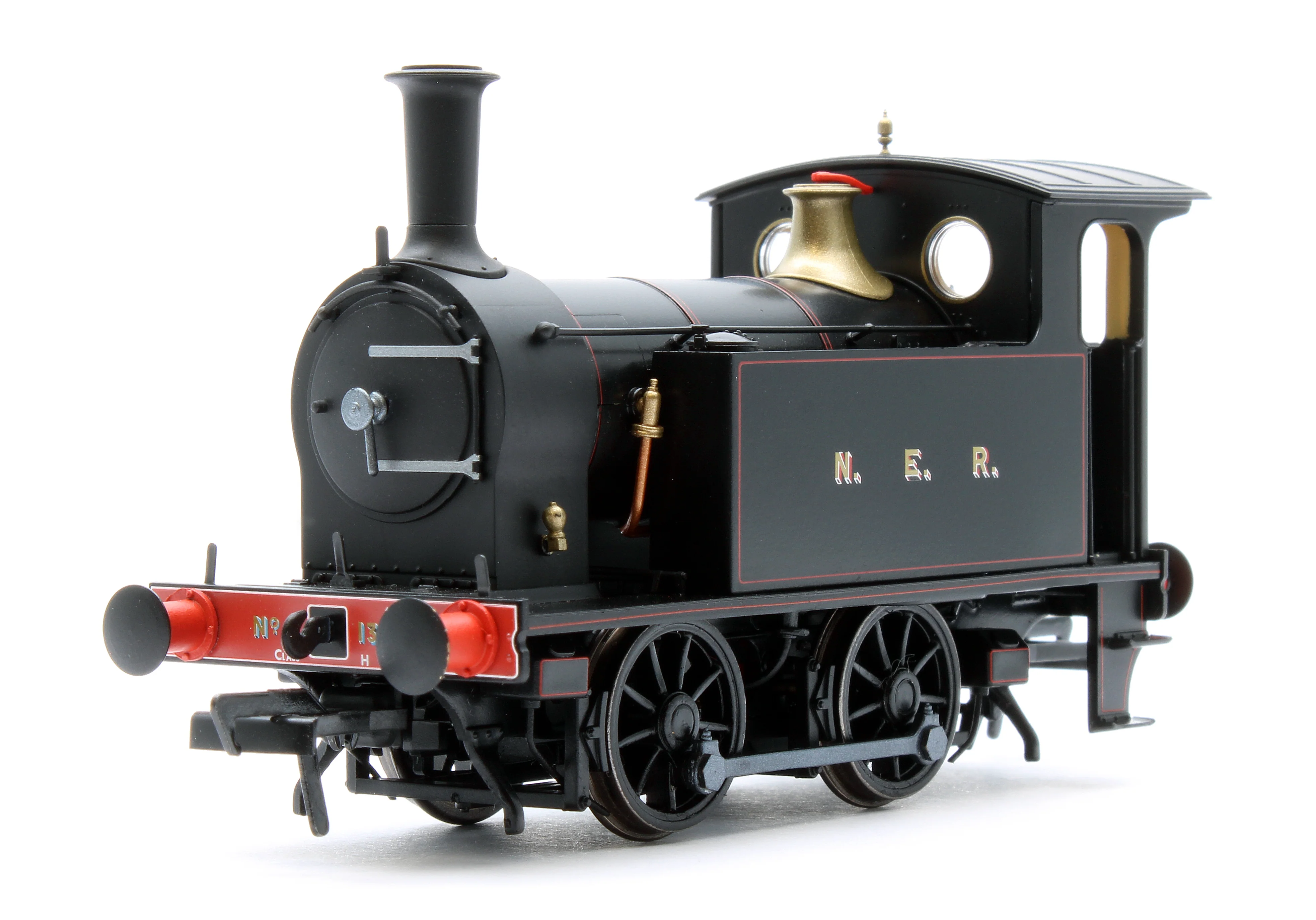 NER H Class - No.1303 NER Lined Black Steam Locomotive - DCC Sound - Image 6
