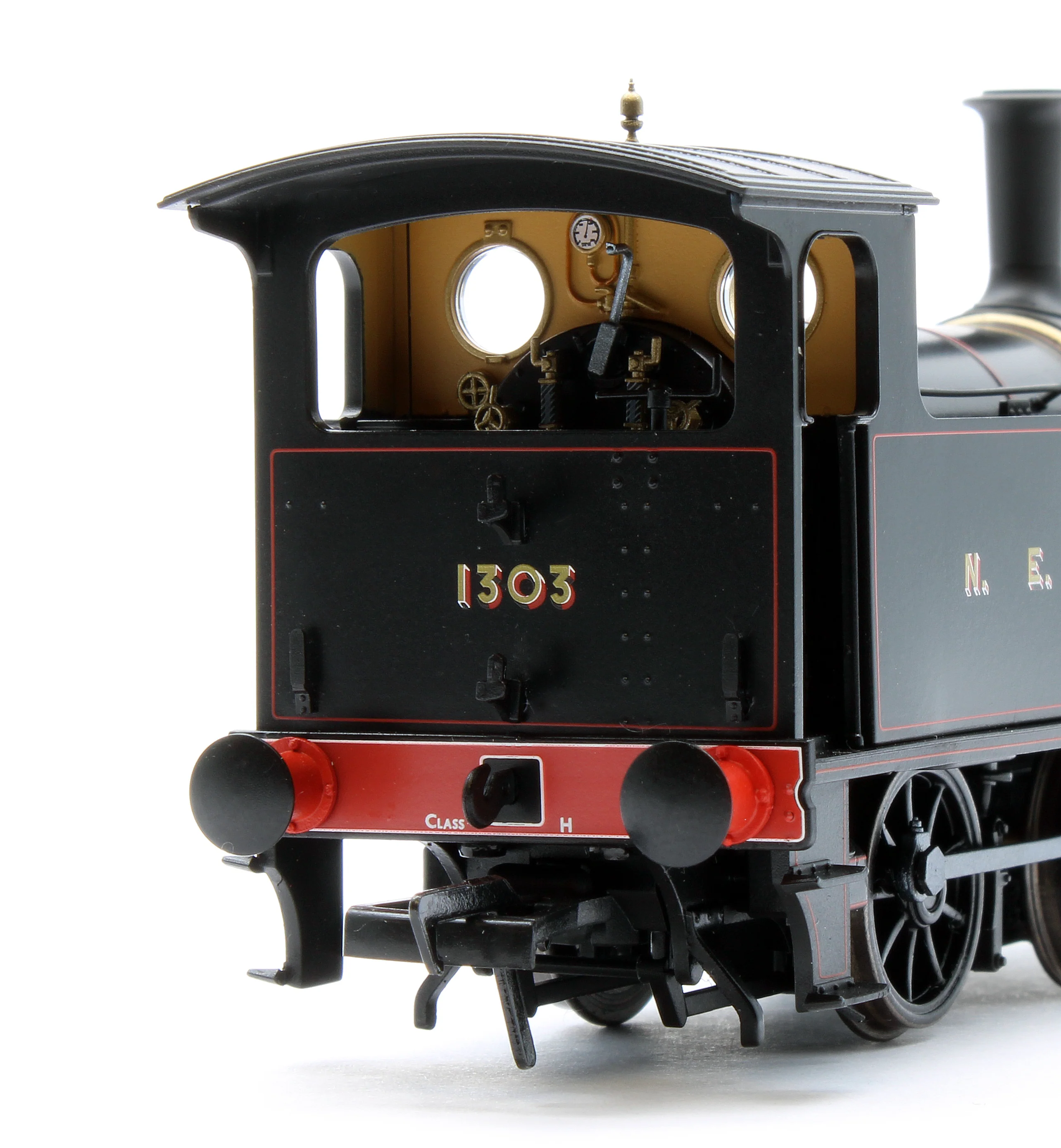 NER H Class - No.1303 NER Lined Black Steam Locomotive - DCC Sound - Image 7