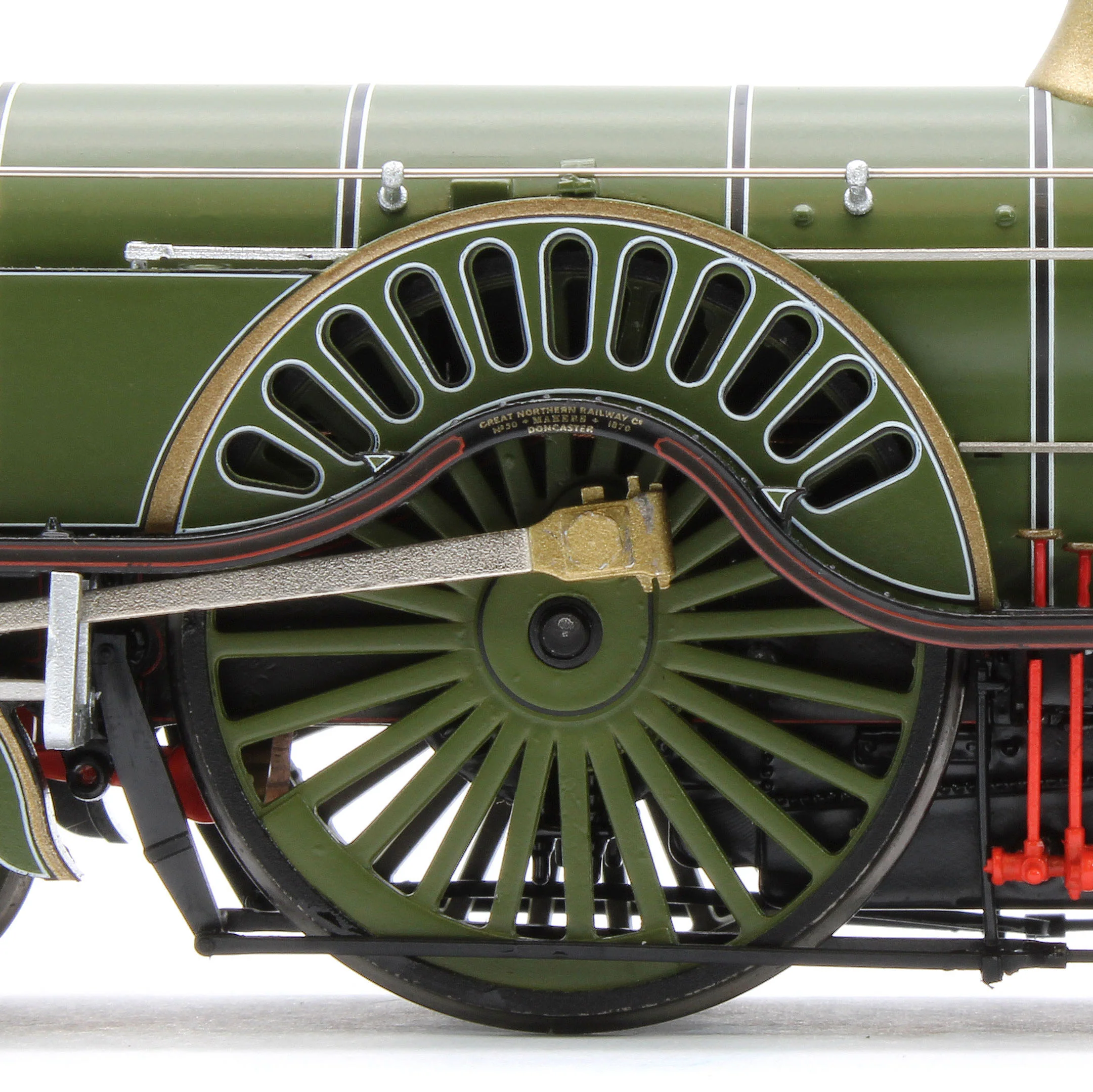 947503 GNR Stirling Single 4-2-2 No.1 '200 Years Special' (Locomotion Models Exclusive) Steam Locomotive - DCC Sound - Image 11