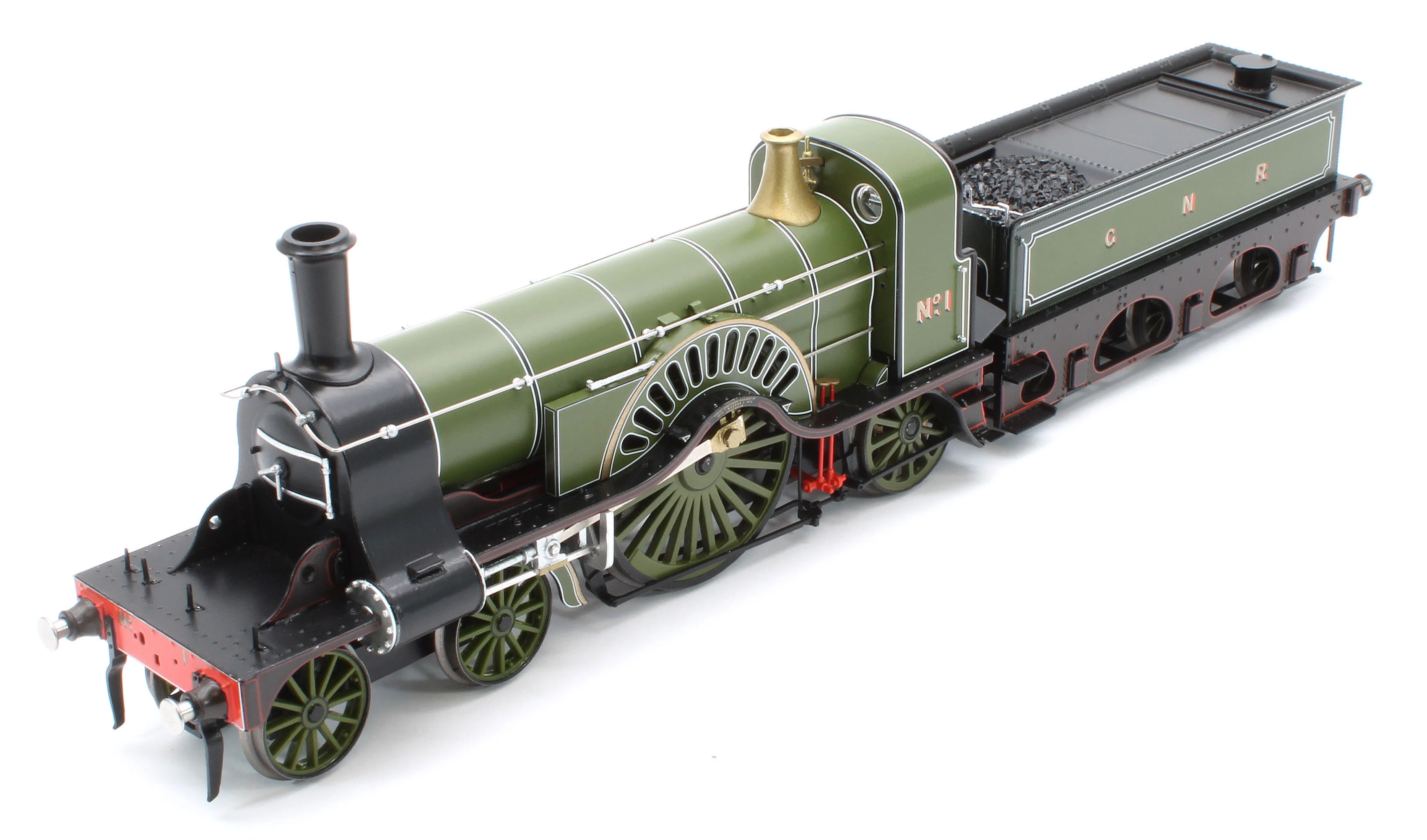 947503 GNR Stirling Single 4-2-2 No.1 '200 Years Special' (Locomotion Models Exclusive) Steam Locomotive - DCC Sound - Image 14