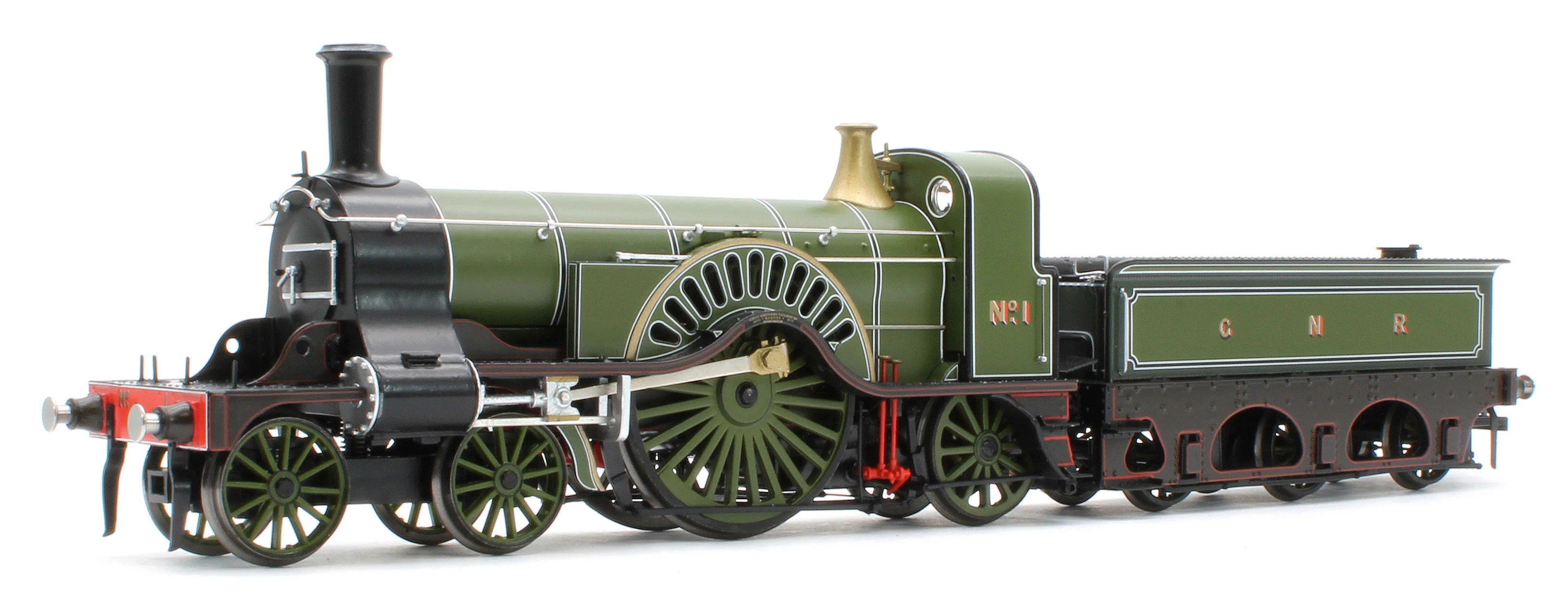 947503 GNR Stirling Single 4-2-2 No.1 '200 Years Special' (Locomotion Models Exclusive) Steam Locomotive - DCC Sound - Image 3