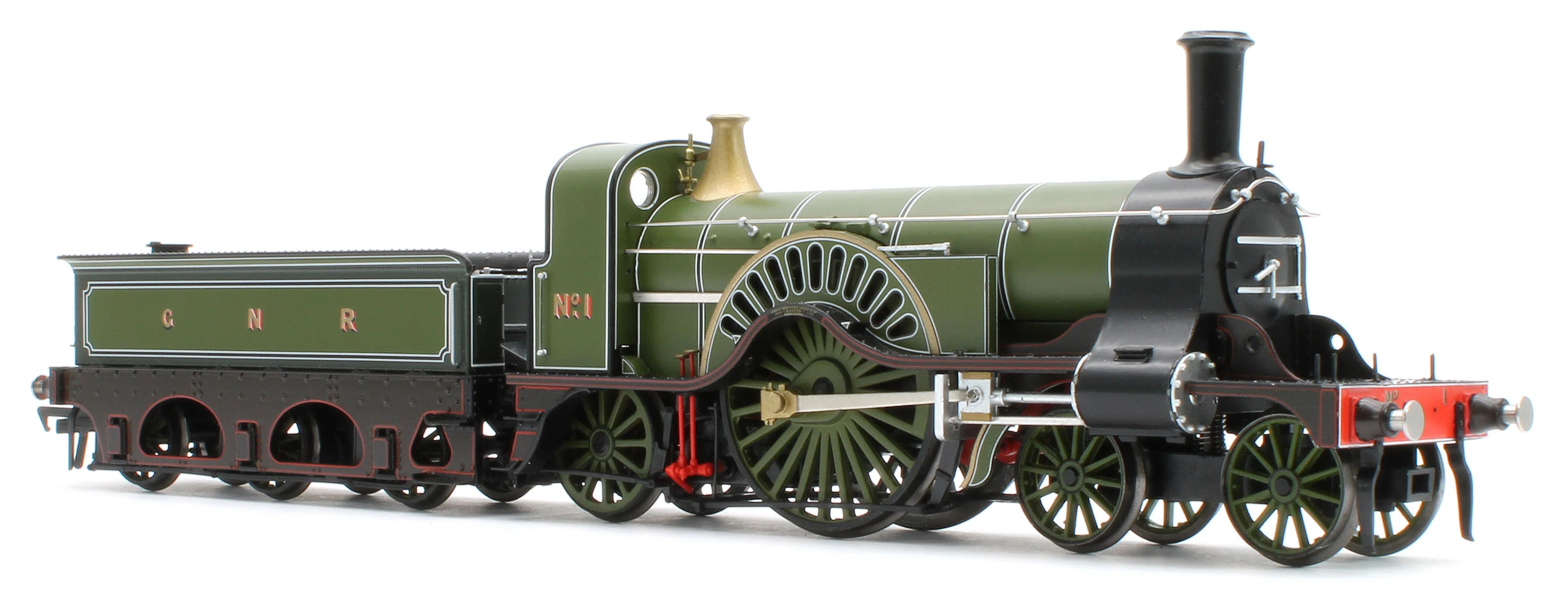 947503 GNR Stirling Single 4-2-2 No.1 '200 Years Special' (Locomotion Models Exclusive) Steam Locomotive - DCC Sound - Image 8