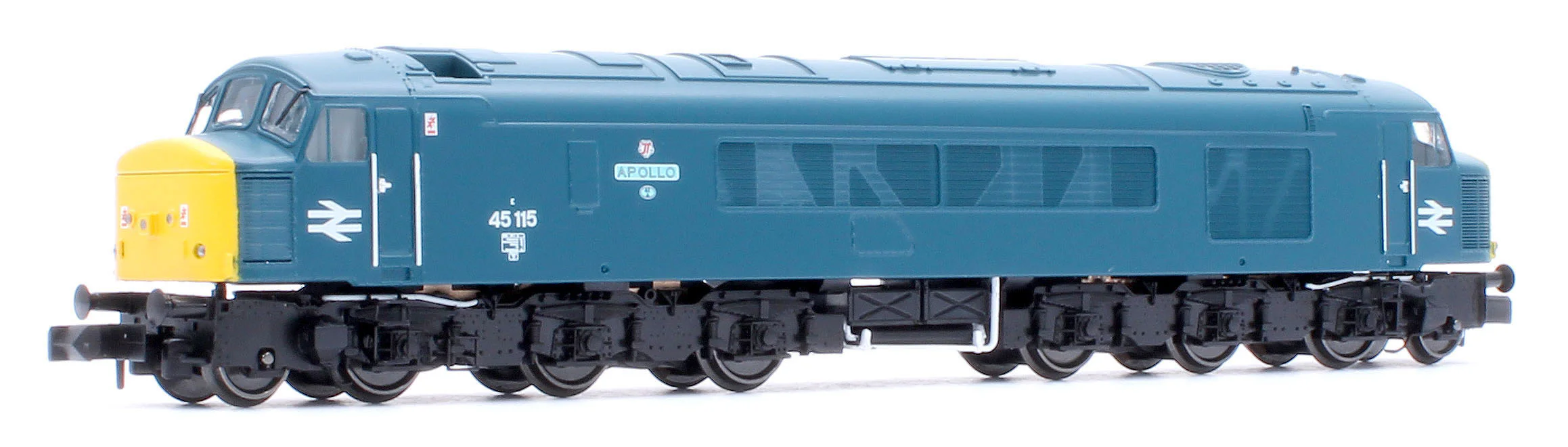 948611 Class 45 45115 "Apollo" BR Blue BR Blue With Sealed Beam & Hight Intensity Headlights Diesel Locomotive - DCC Sound