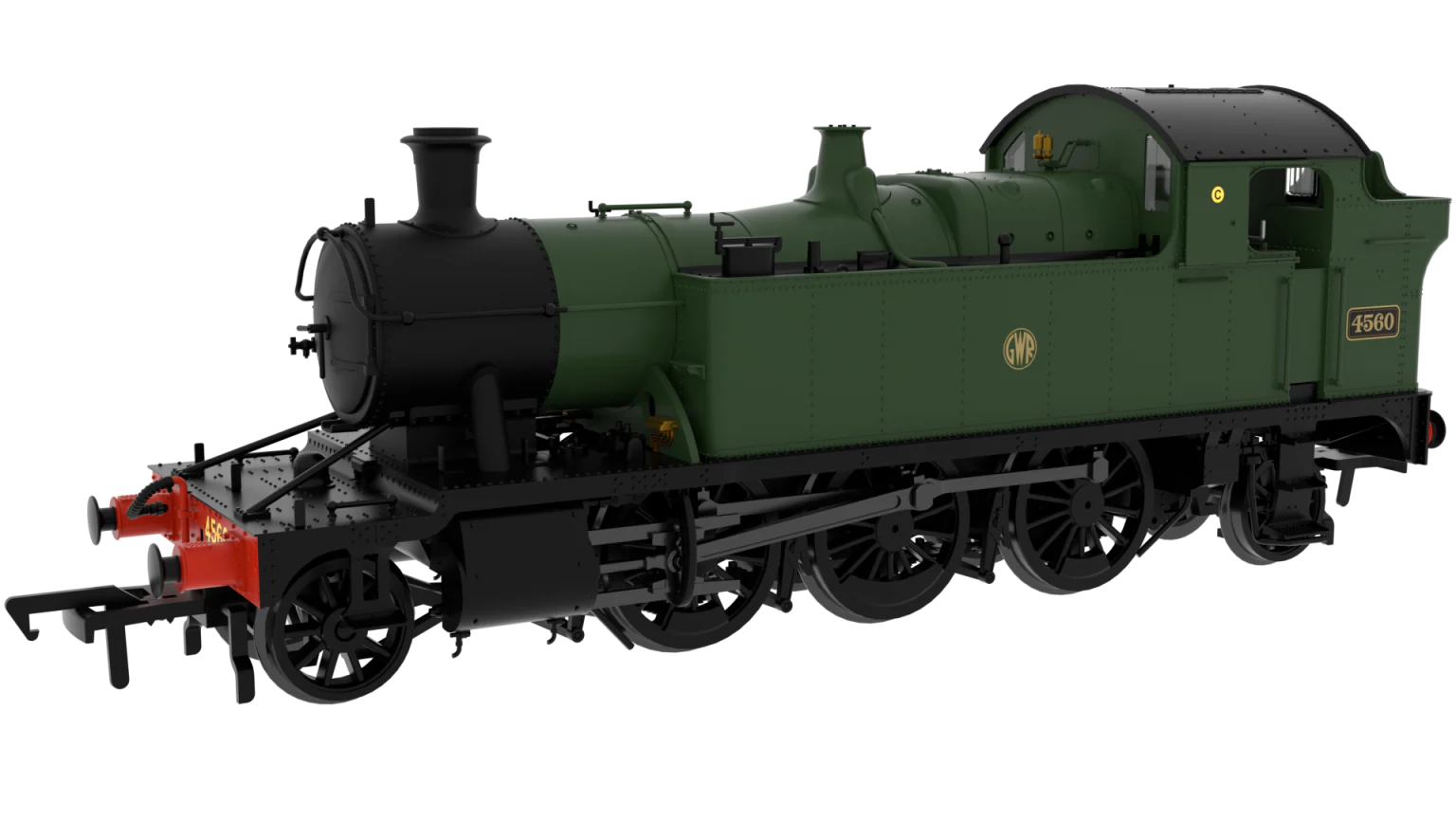 GWR 45xx No.4560 GWR Green with 'Shirtbutton' Roundel Steam Locomotive - DCC Sound
