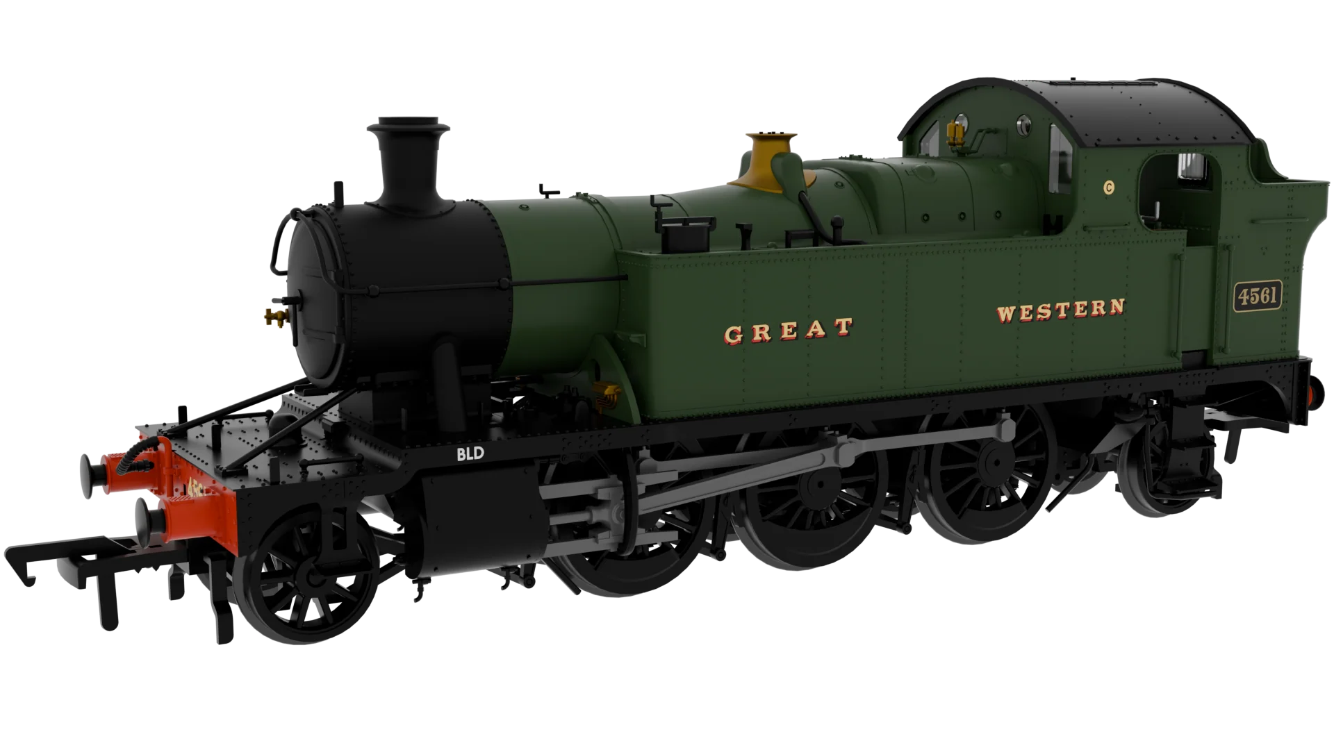 GWR 45xx No.4561 Great Western Green (Preserved 1990s Condition) Steam Locomotive - DCC Sound