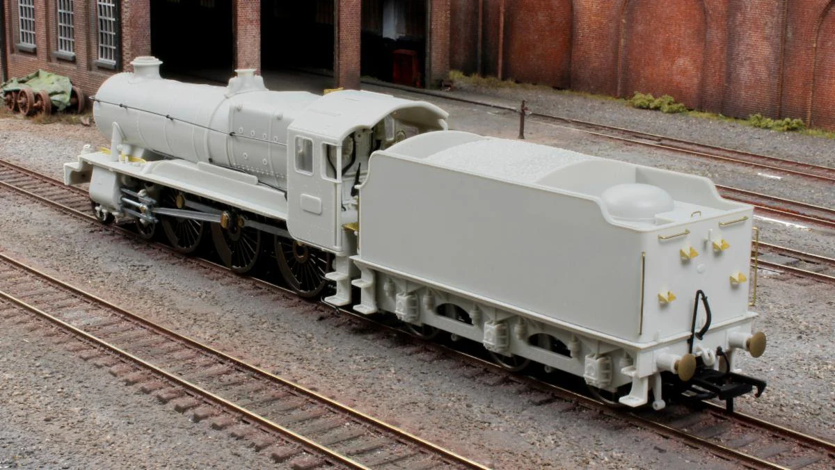 954009 GWR County No.1000 'County of Middlesex' BR Lined Green Late Crest Steam Locomotive - Image 5