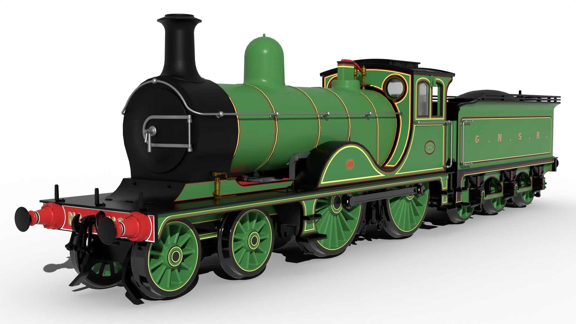 LNER D40 Class 4-4-0 No.113 - GNoSR Green Steam Locomotive - DCC Sound