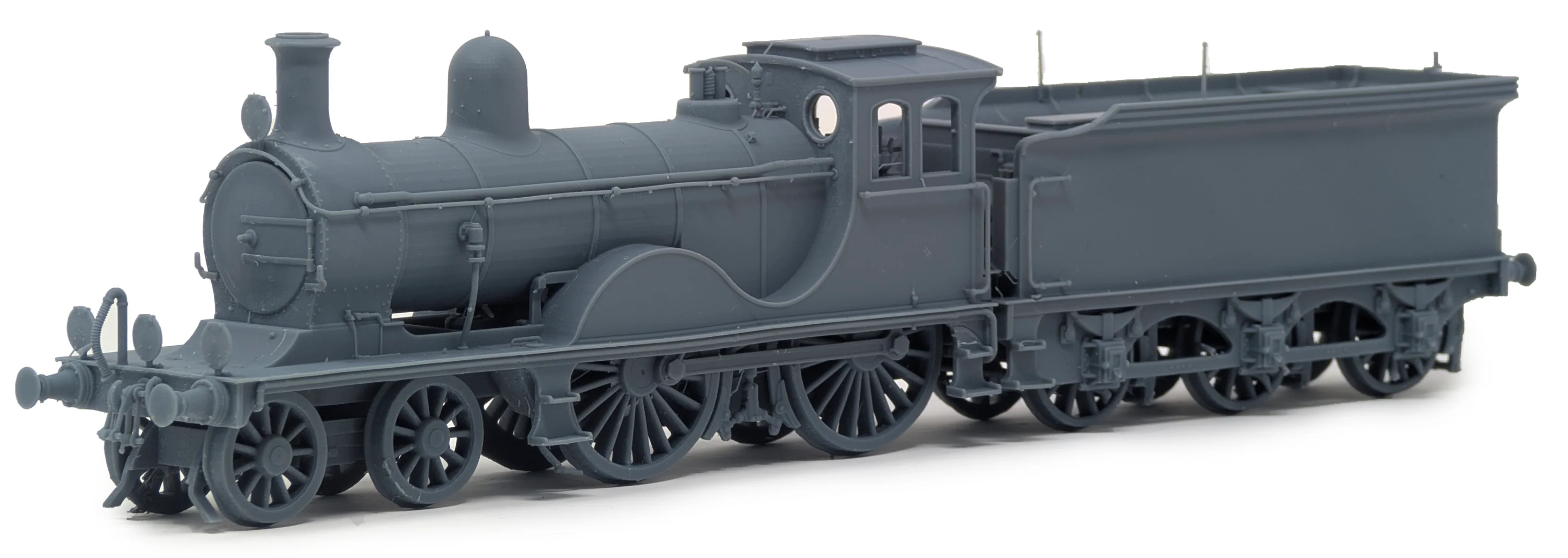 SECR G Class 4-4-0 No.678 - SECR Grey Steam Locomotive - DCC Sound - Image 4