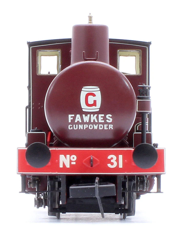 Pre-Owned 965011 Andrew Barclay Fireless 0-4-0 G. Fawkes Gunpowder Works No.31 Steam Locomotive - Image 7