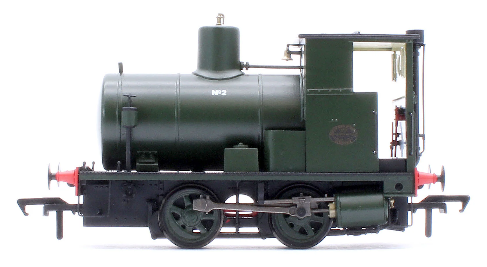 965501 Andrew Barclay Fireless 0-4-0 - Bowaters (Kent) No.2 (Works No. 1962) Steam Locomotive - DCC Sound - Image 2
