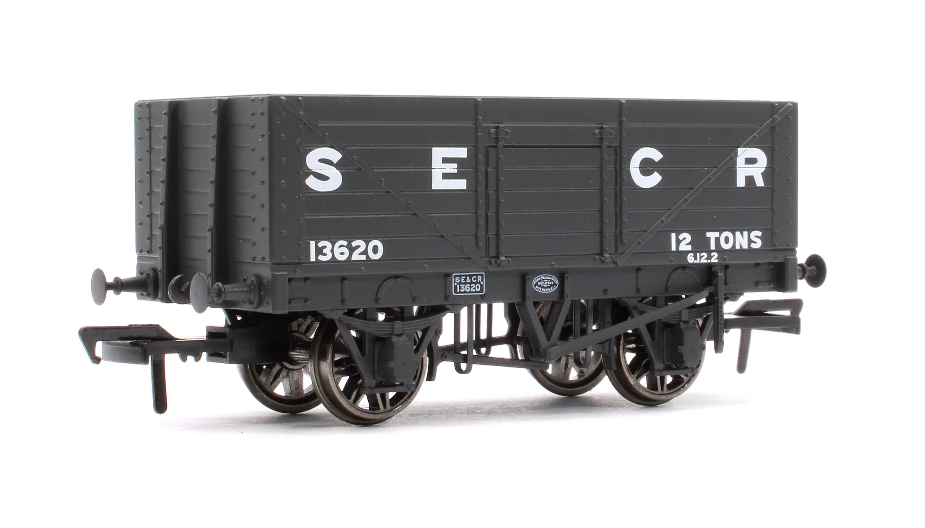 967403 SECR 12T 7 Plank Mineral Wagon (SR Dia.1357) SECR (Late) No.13620 - Image 3