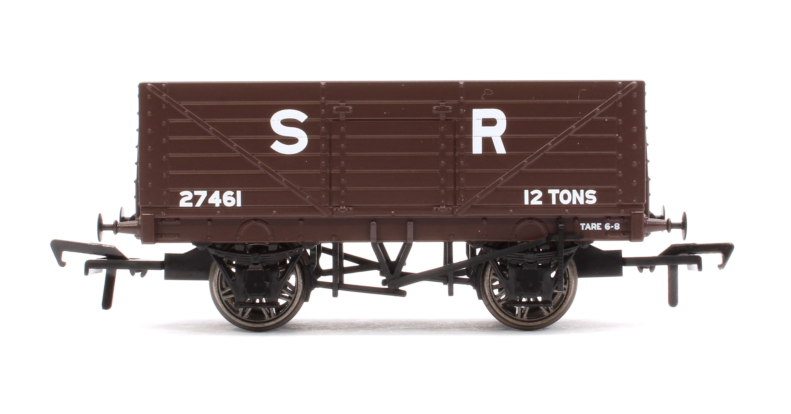 967409 LBSCR 12T 7 Plank Coal Wagon (SR Dia.1373) SR (pre-1936) No.27461 - Image 2