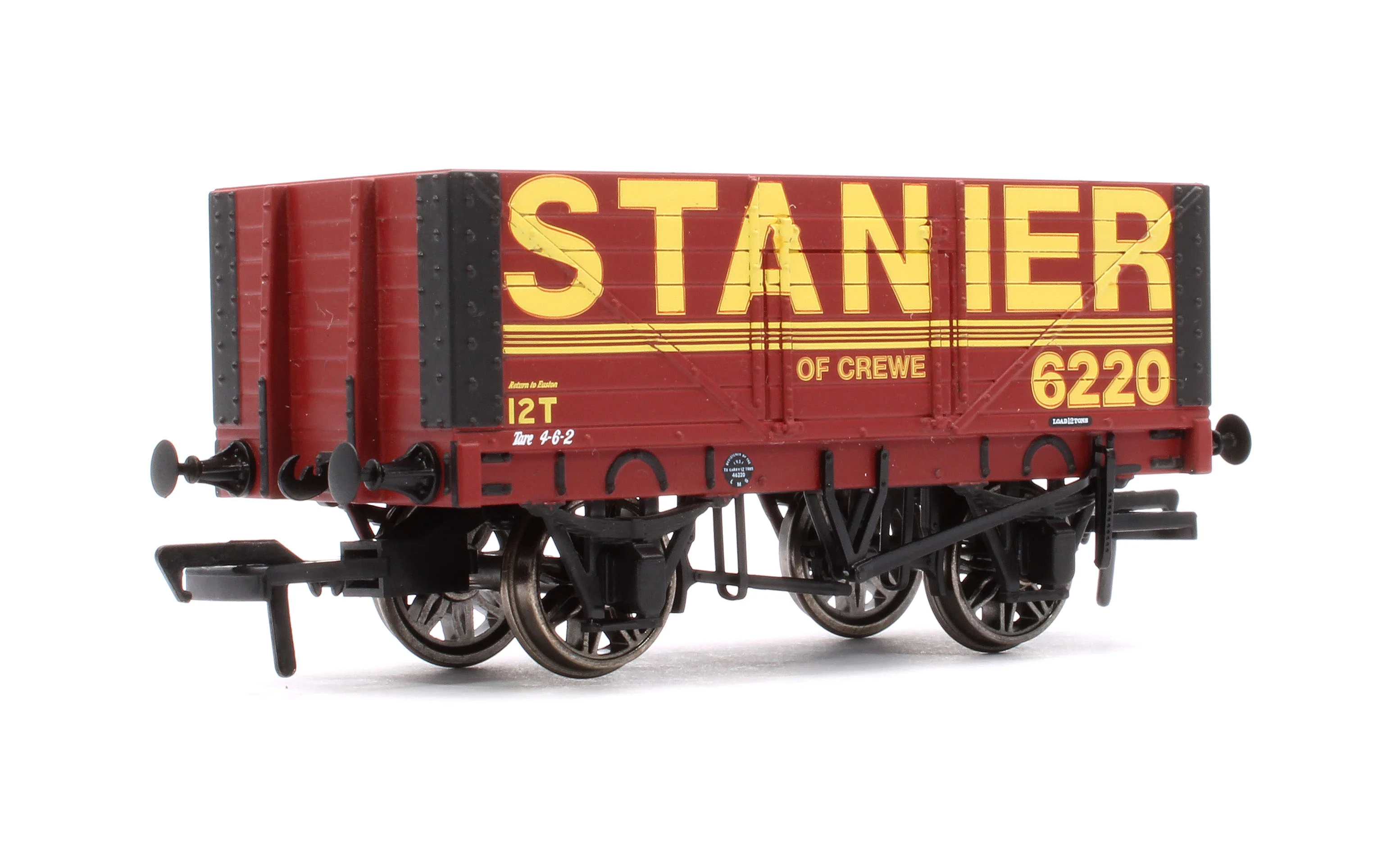 967427 7 Plank 1907 Private Owner Wagon 'The Big Four' Fictitious Stanier No.6220 - Image 3