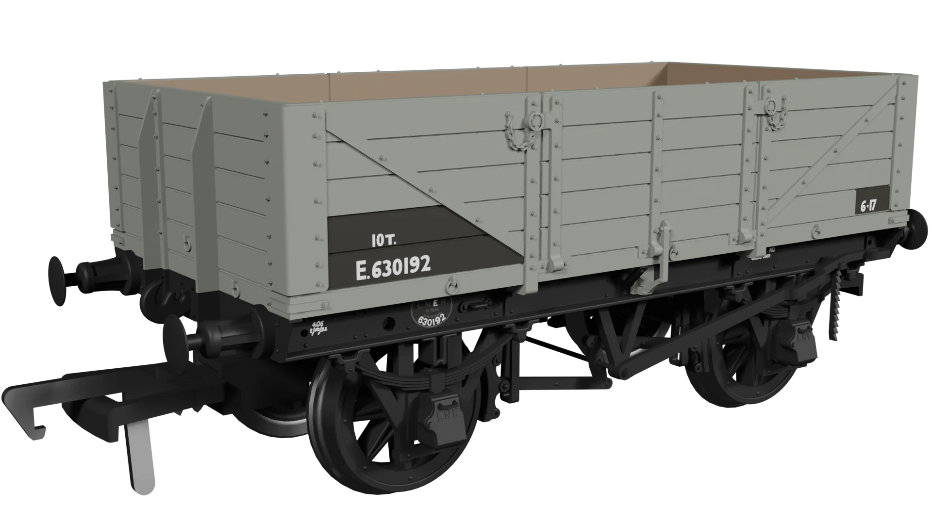 972016 GER Dia.17 5-Plank Open Wagon BR No.E630192