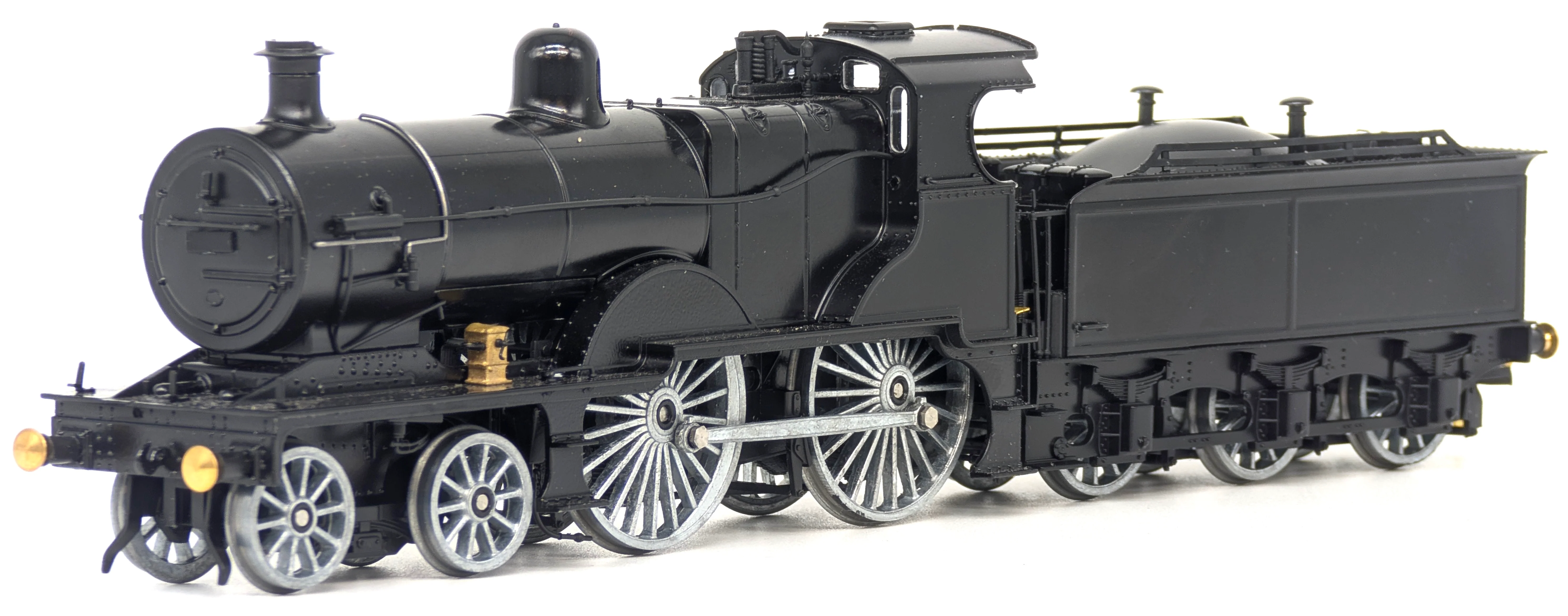 974008 Midland Railway 483 Class 4-4-0 LMS Wartime Unlined Black No.417 Steam Locomotive - Image 3