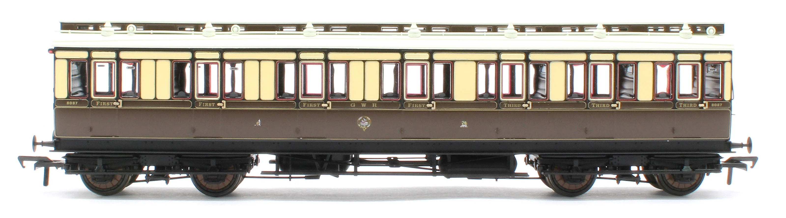 978013 48' GWR ‘Evolution’ Bogie Coach Non-Corridor Carriage No.837, No.1356 & No.8087 3-Pack - Image 10