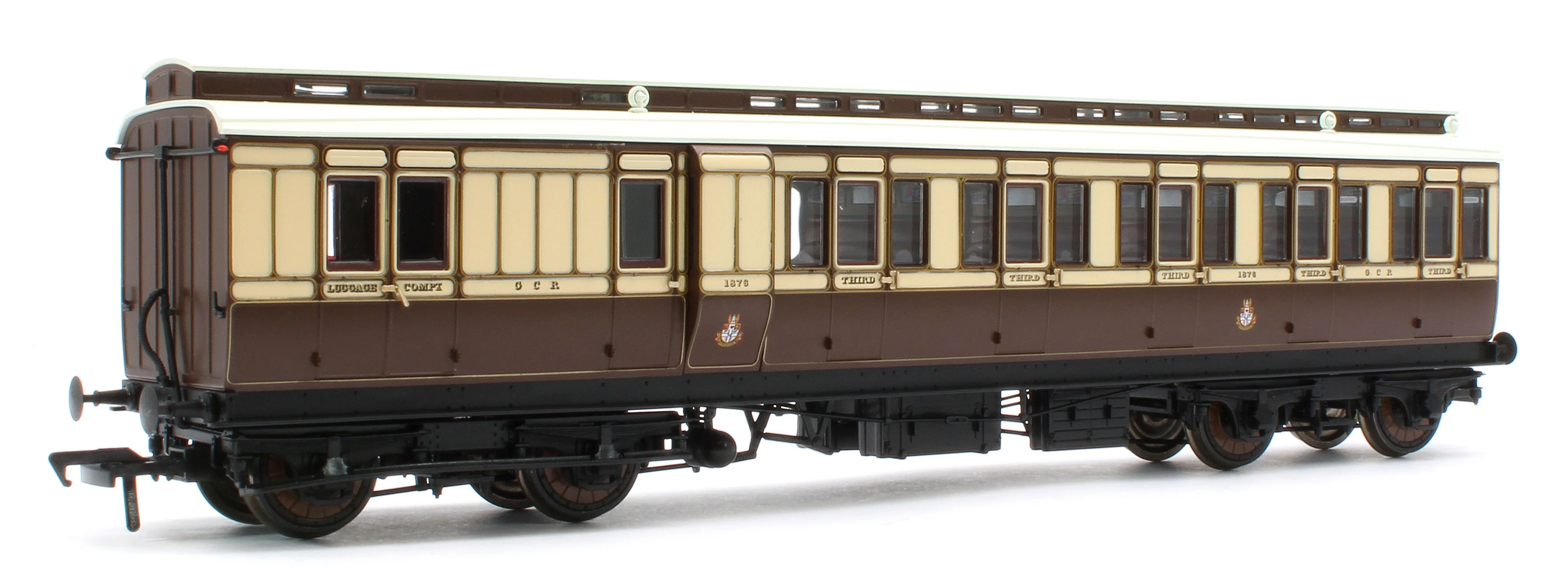 978017 48' GCR ‘Evolution’ Bogie Coach Non-Corridor Carriage No.1876, No.2305 & No.1366 3-Pack - Image 5