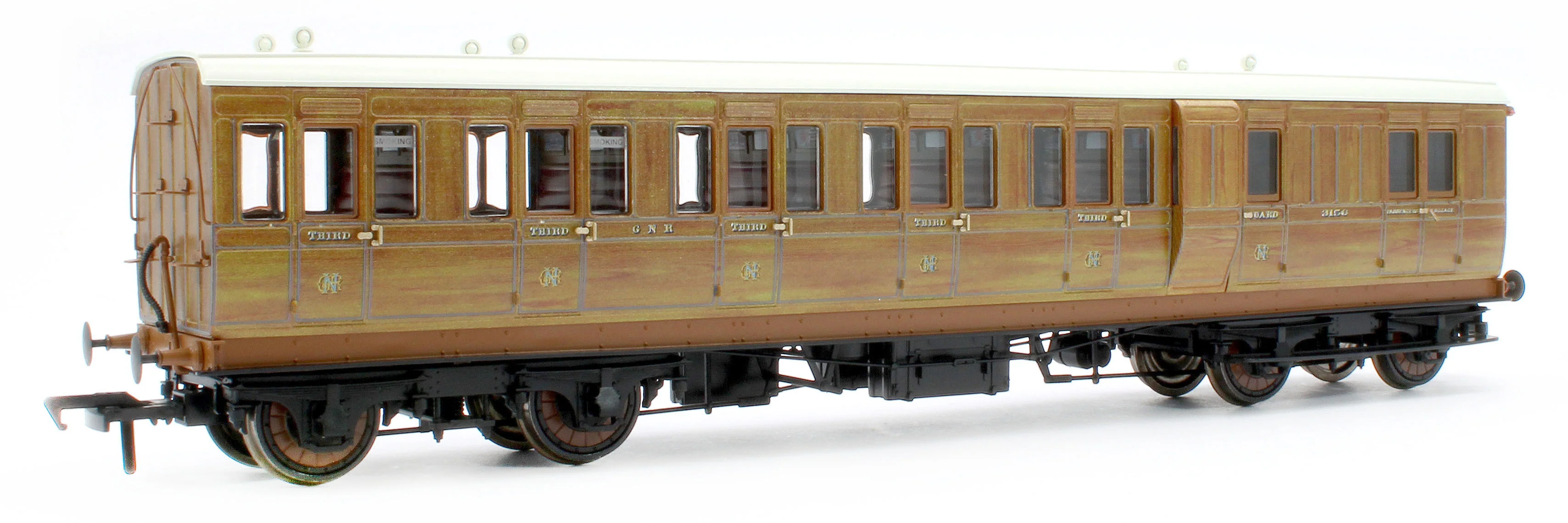 978021 48' GNR ‘Evolution’ Bogie Coach Non-Corridor Carriage No.3156, No.3067 & No.3923 3-Pack - Image 3