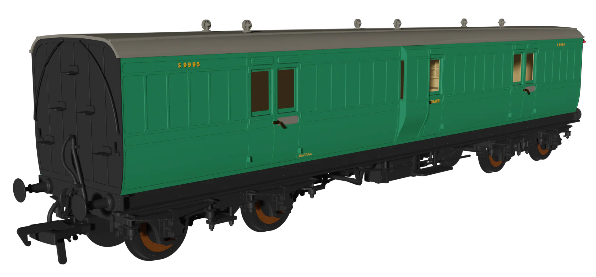 'Evolution' 48' BR Malachite Non-Corridor Full Brake No.S9995