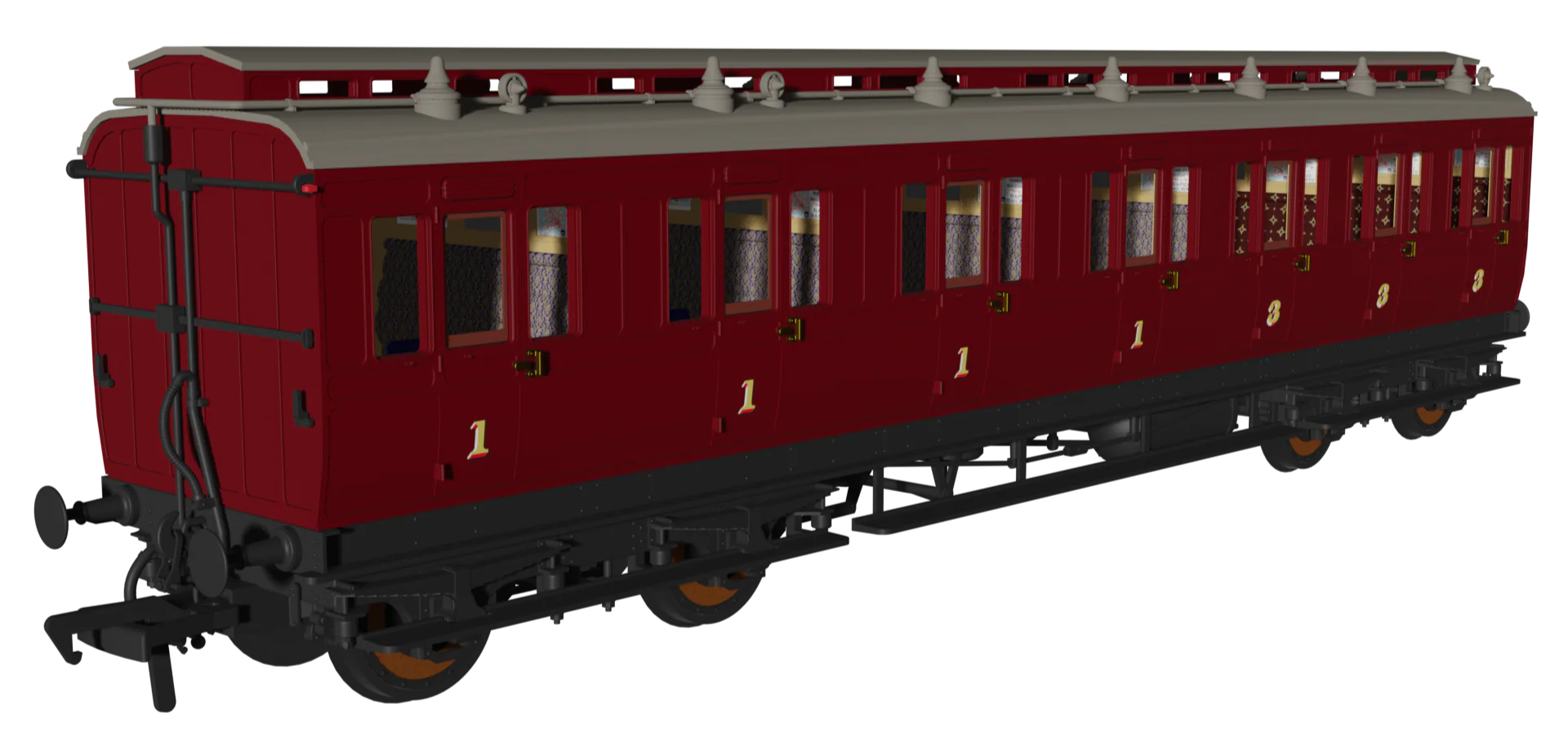 'Evolution' 48' Generic Crimson Non-Corridor Composite